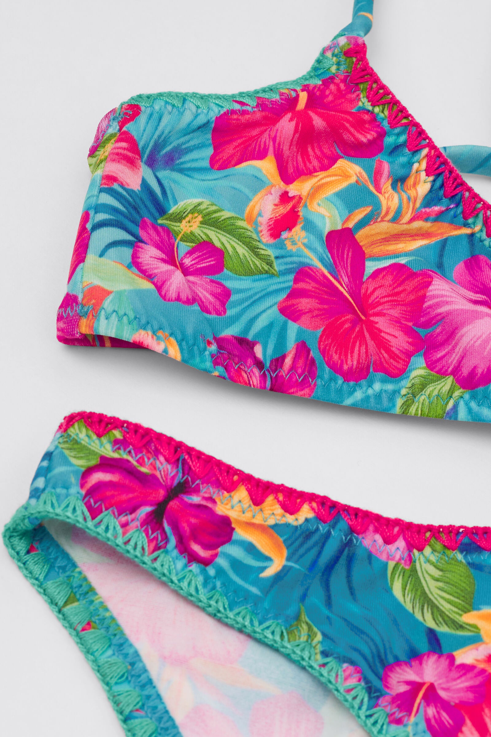 סט ביקיני Colorful Tropics