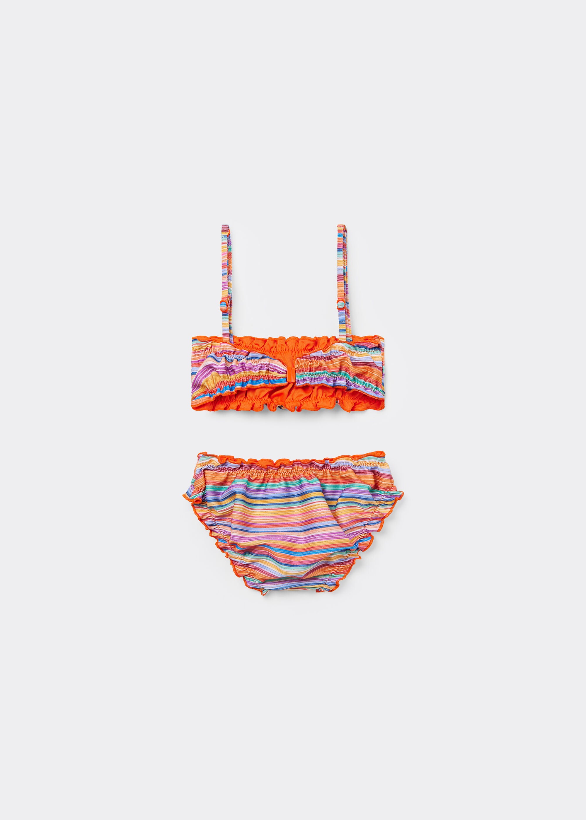 סט בגד ים ביקיני Colorful Stripes