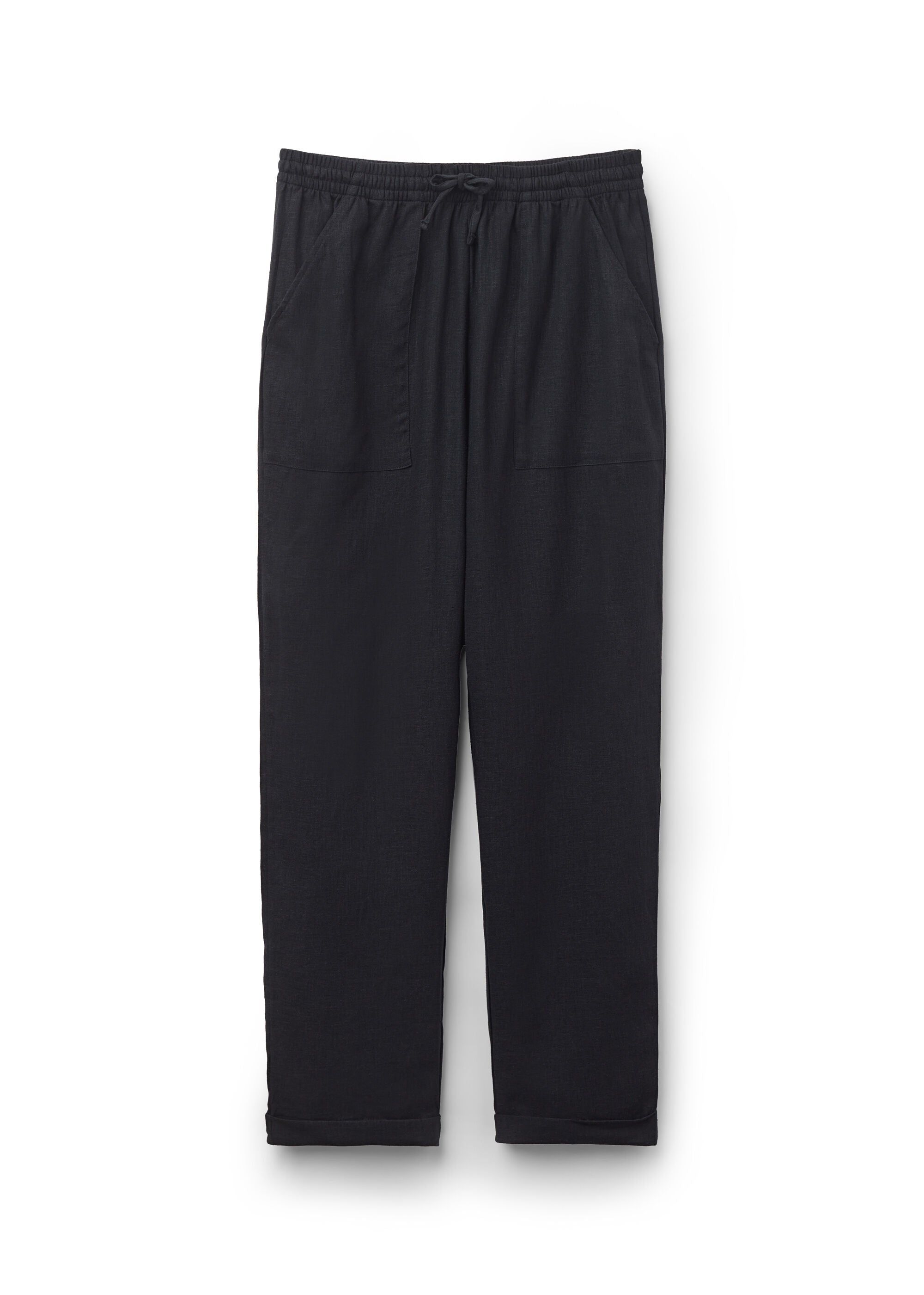 מכנסי פשתן ארוכים