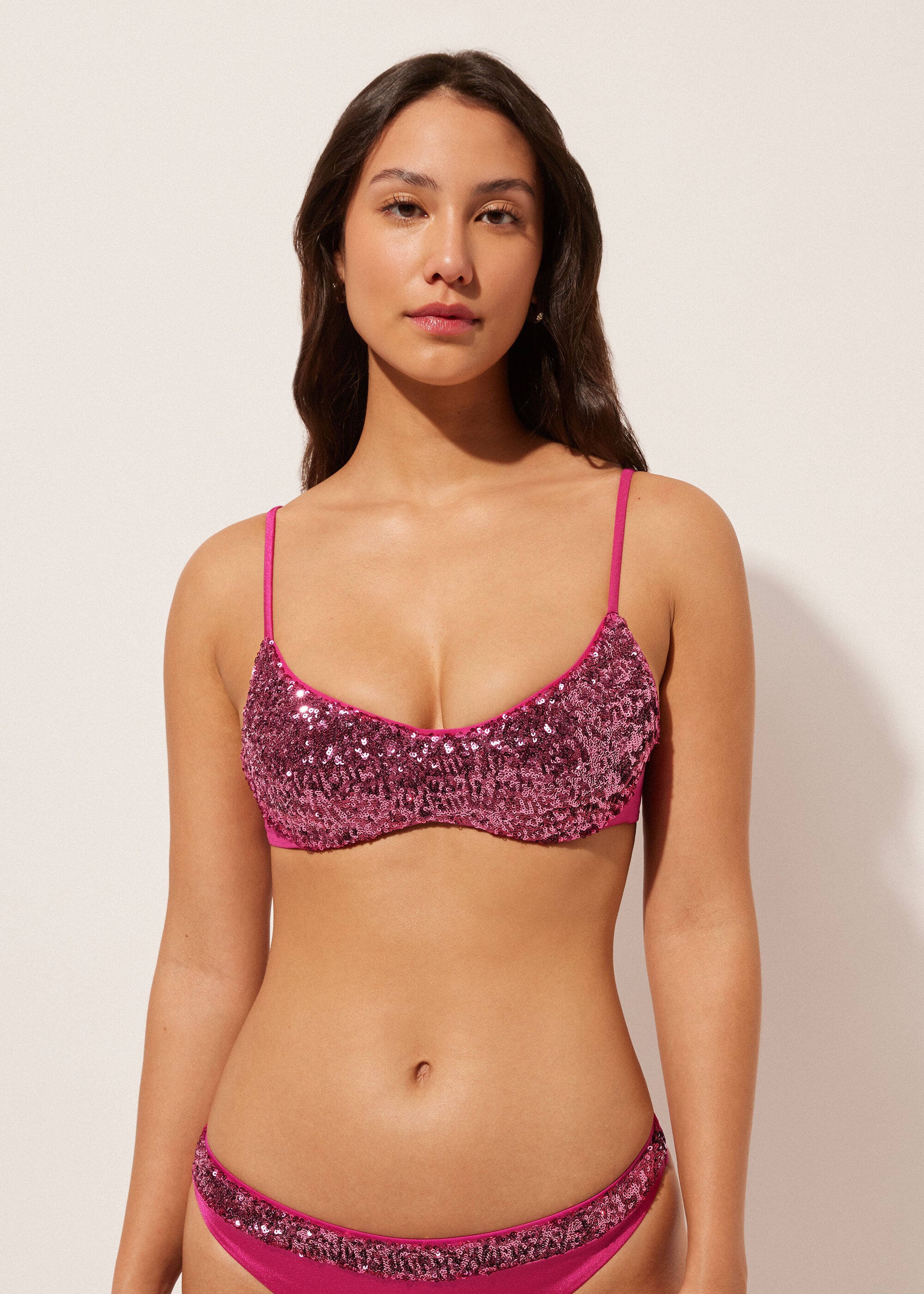 טופ ביקיני Glowing Surface