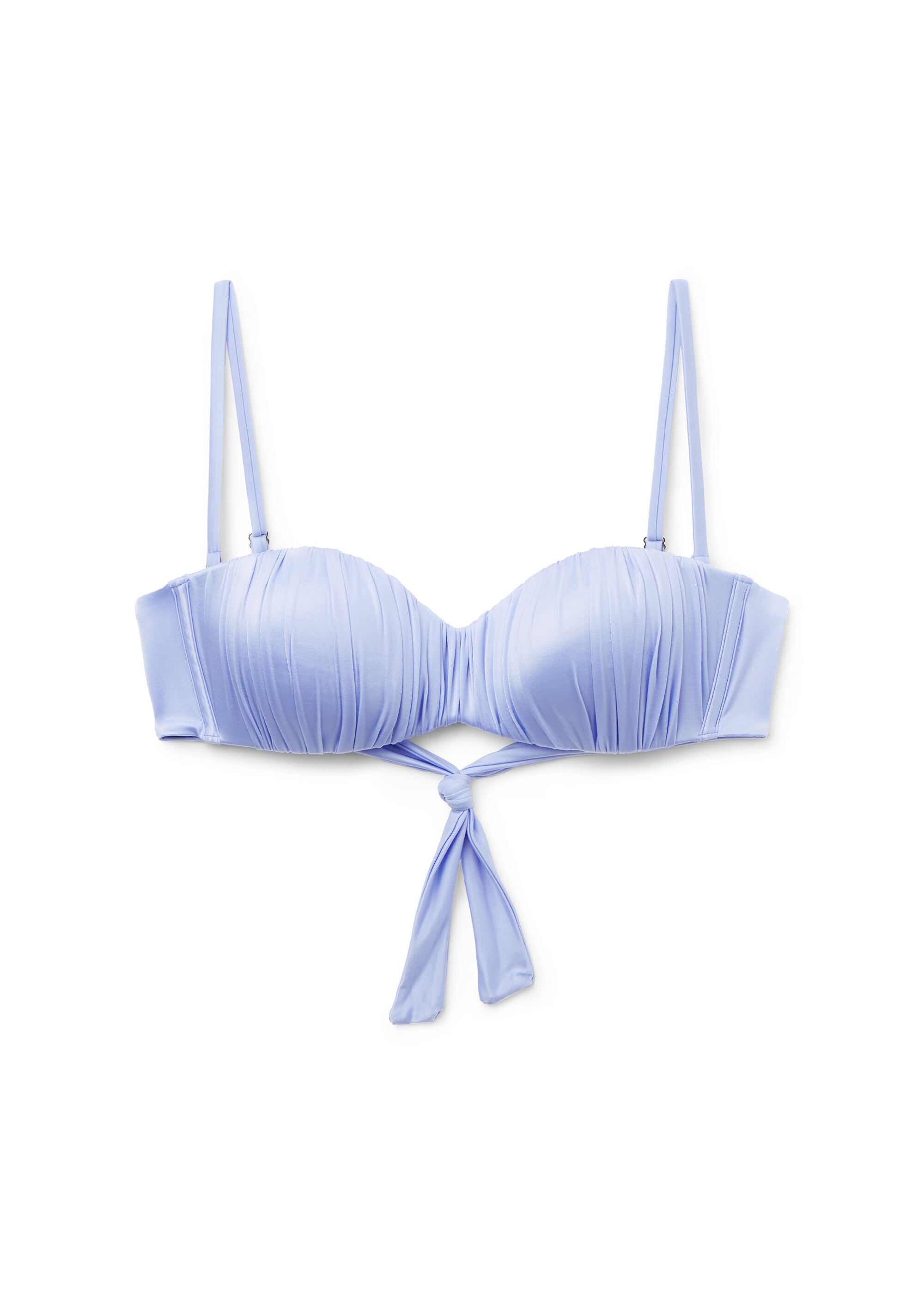 חזיית ביקיני סטרפלס Shiny Satin