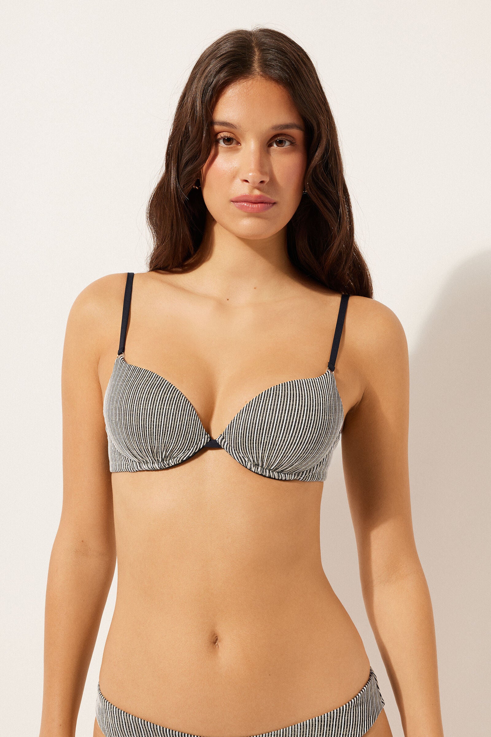 חזיית ביקיני פוש אפ Golden Stripes