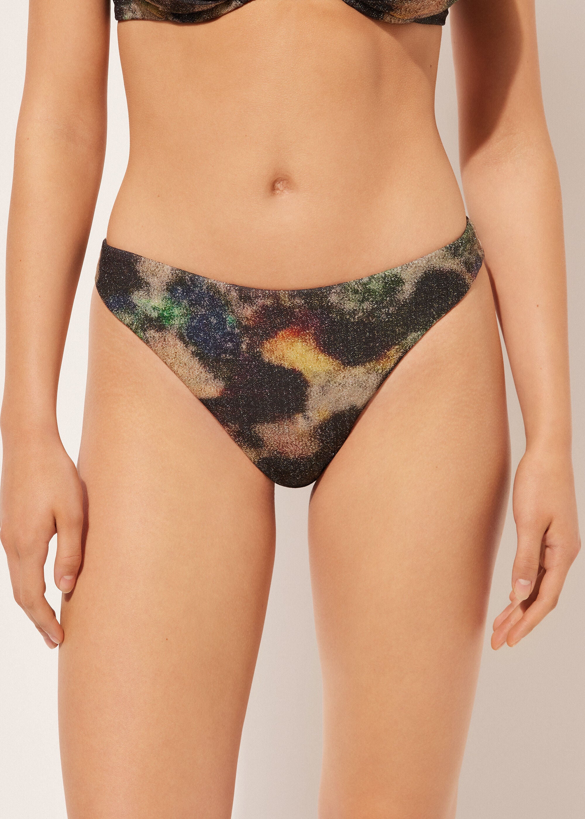 תחתוני ביקיני Sparkling Camouflage