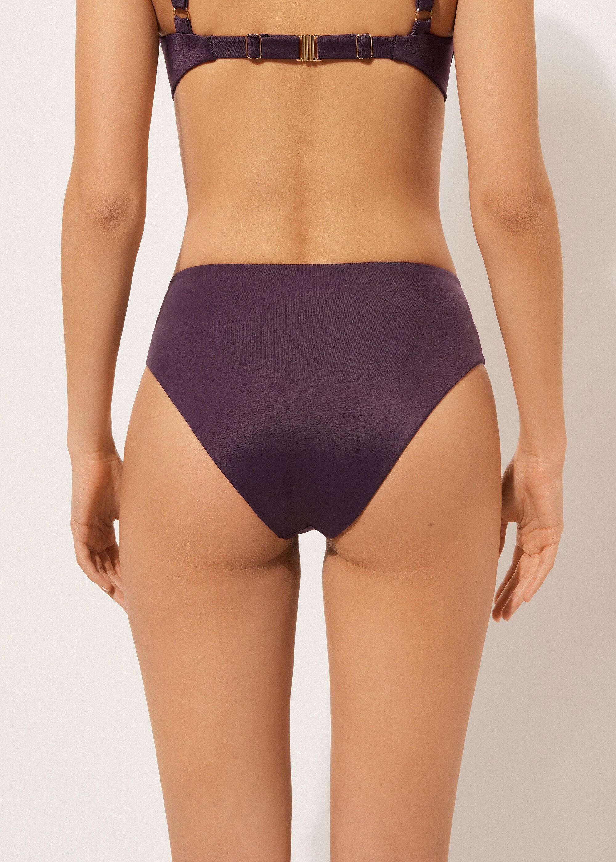 תחתוני ביקיני High-Waisted Scultura