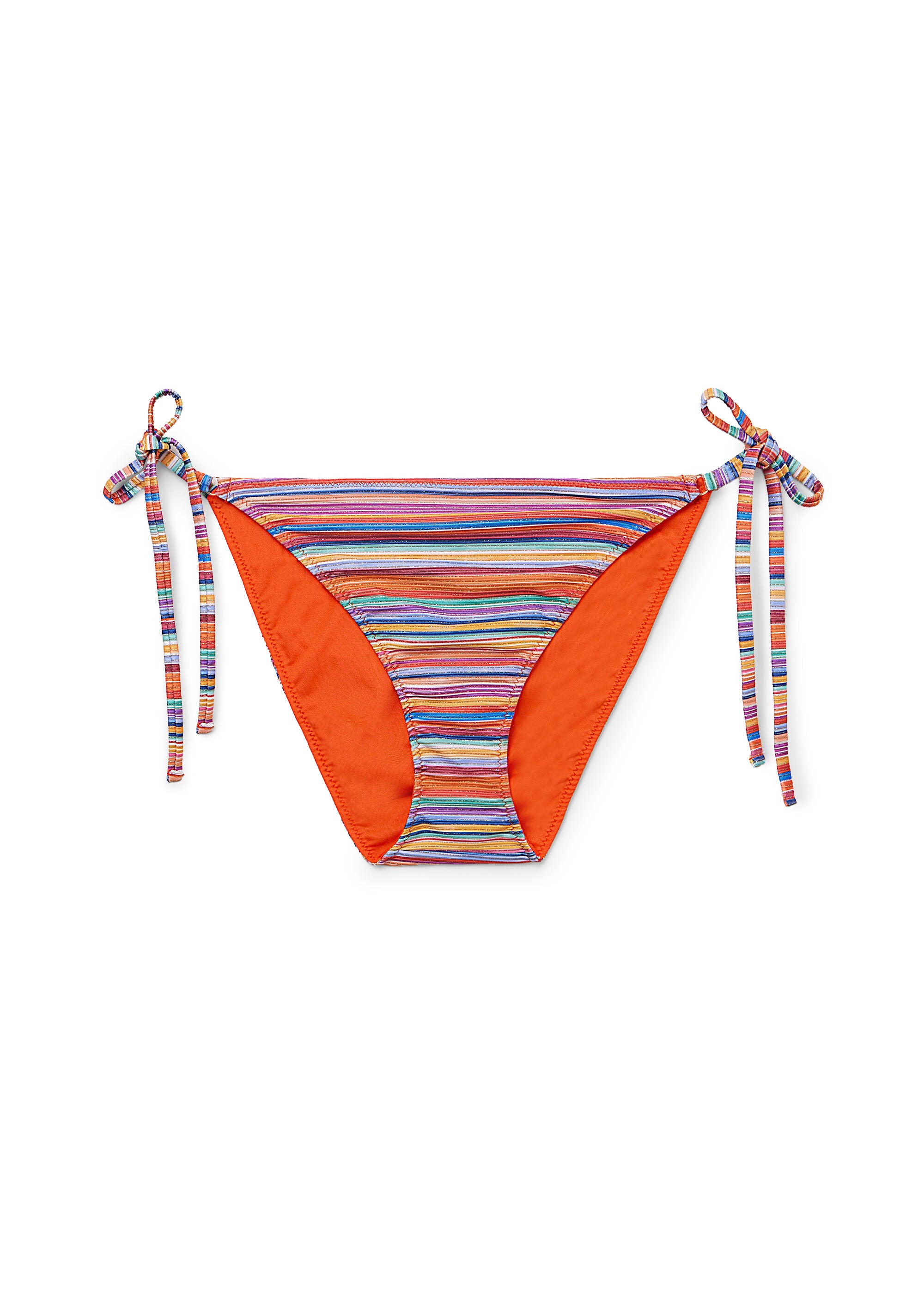 תחתוני ביקיני קשירה Colorful Stripes