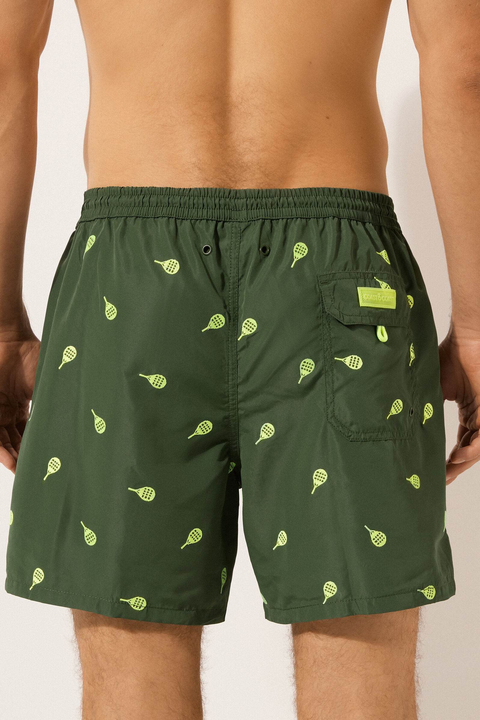 מכנסי בגד ים Formentera בהדפס סרטנים