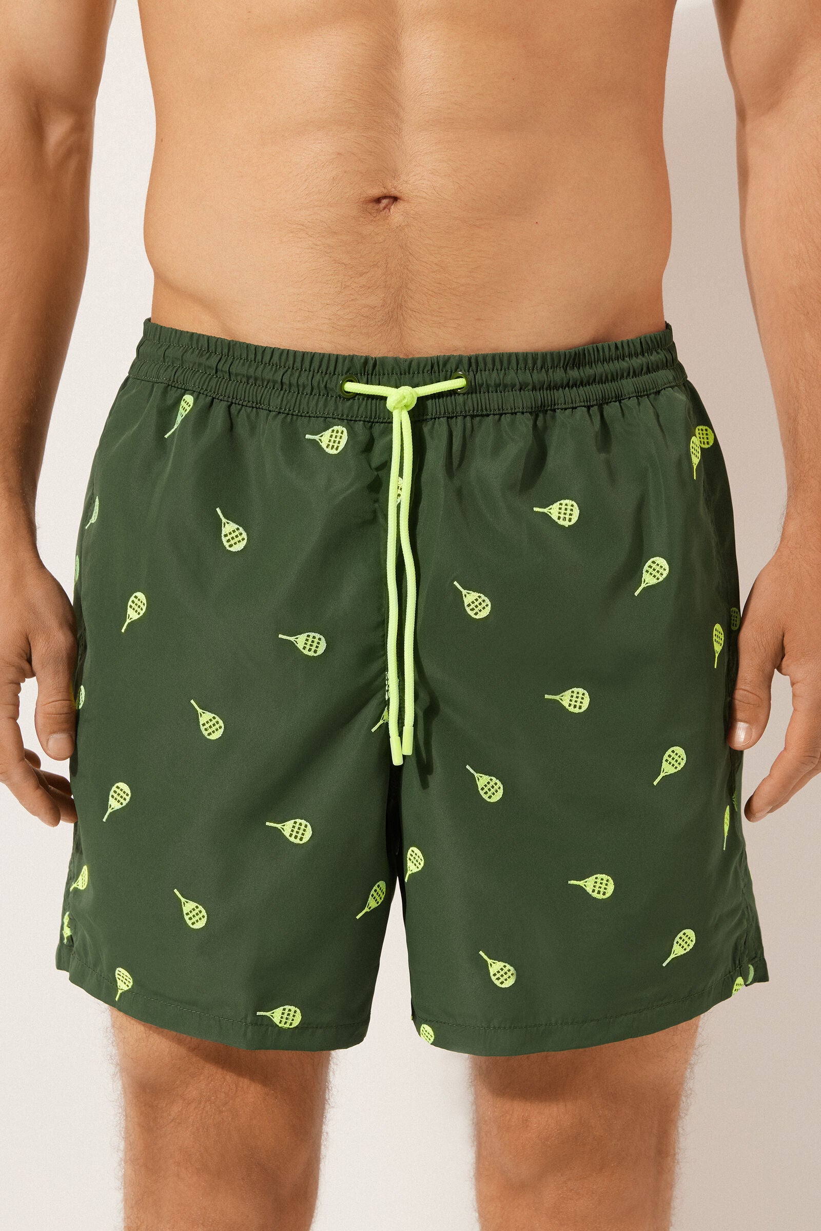 מכנסי בגד ים Formentera בהדפס סרטנים