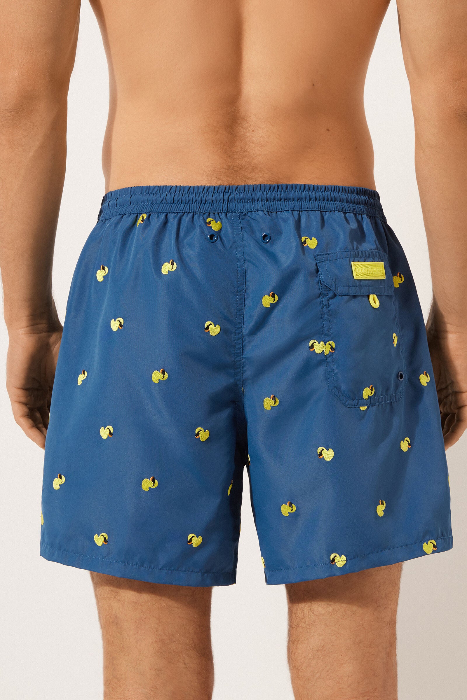 מכנסי בגד ים Formentera בהדפס סרטנים