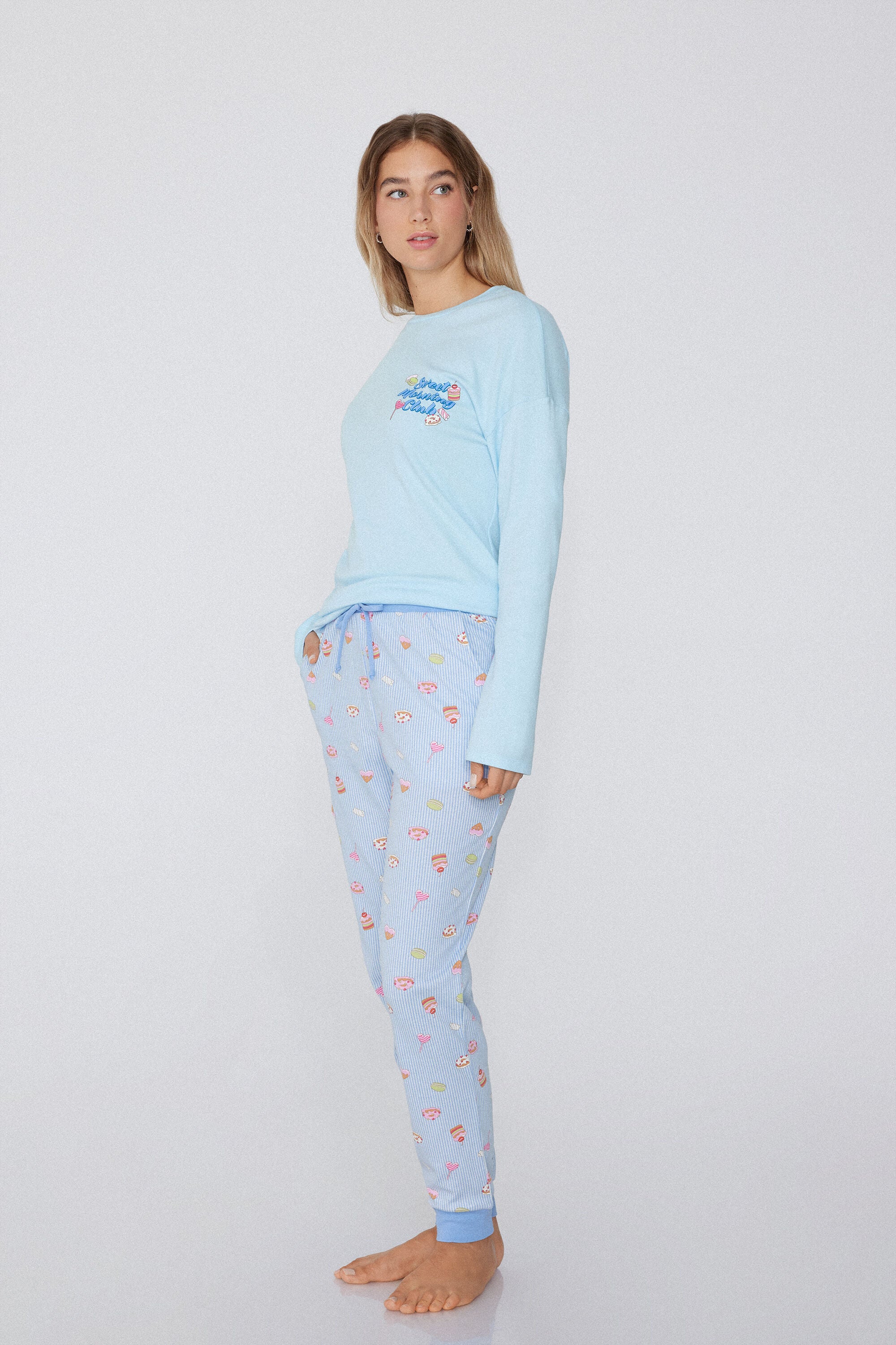 מכנסיים ארוכים הדפס