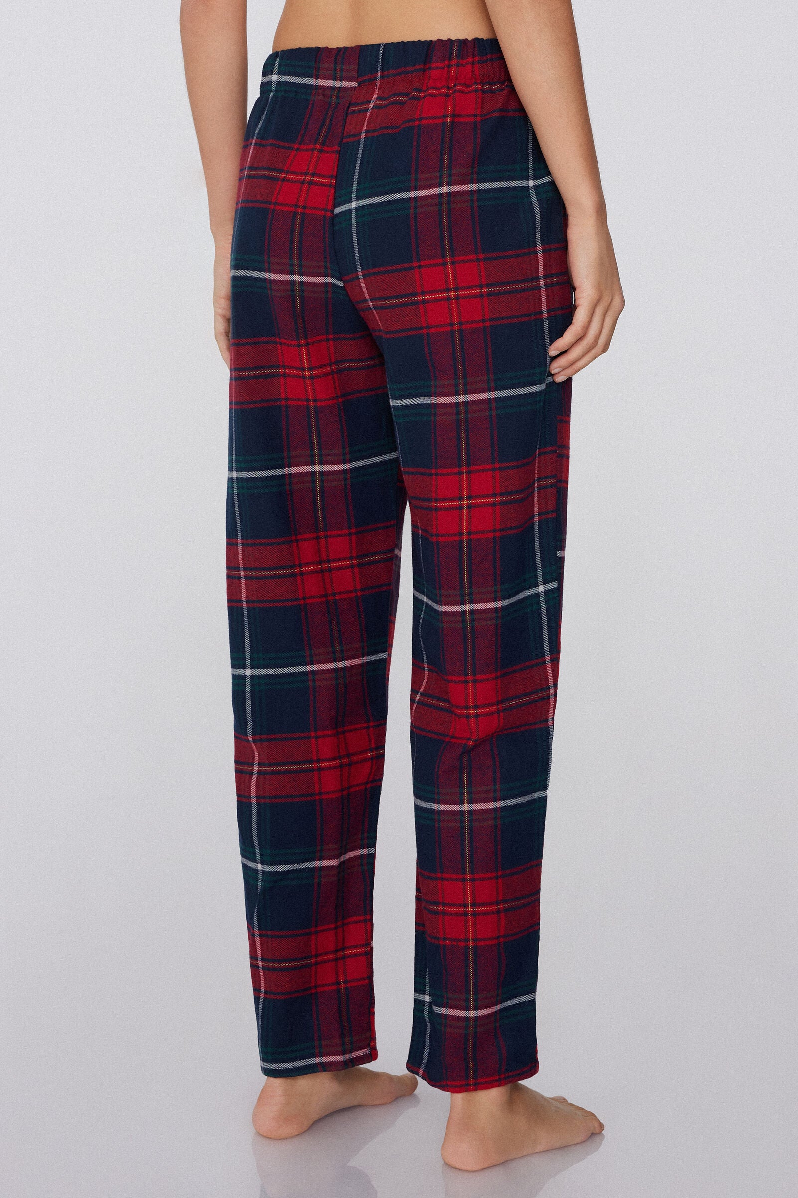 מכנסי פלנל מודפסים