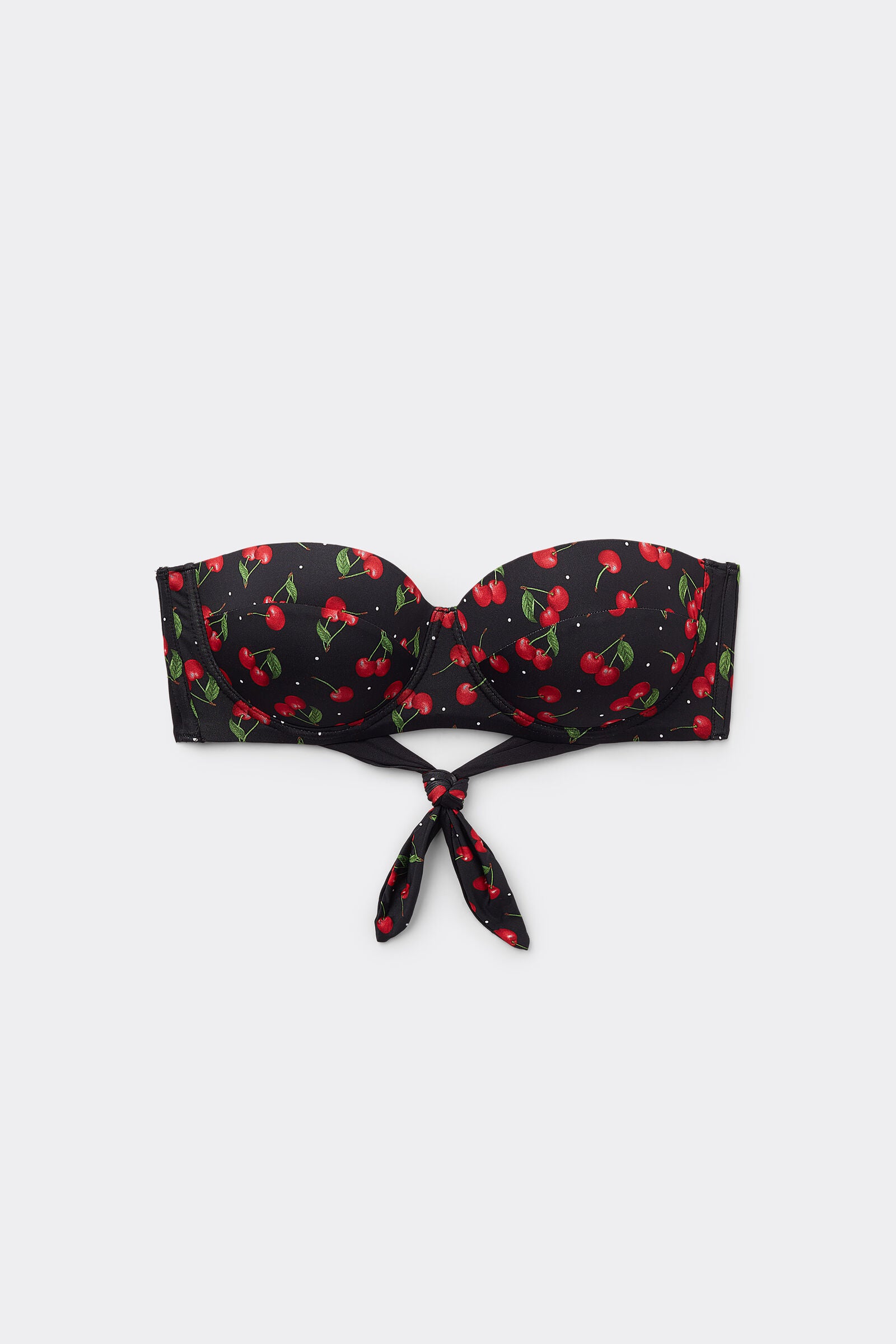 טופ ביקיני סטרפלס Cherry