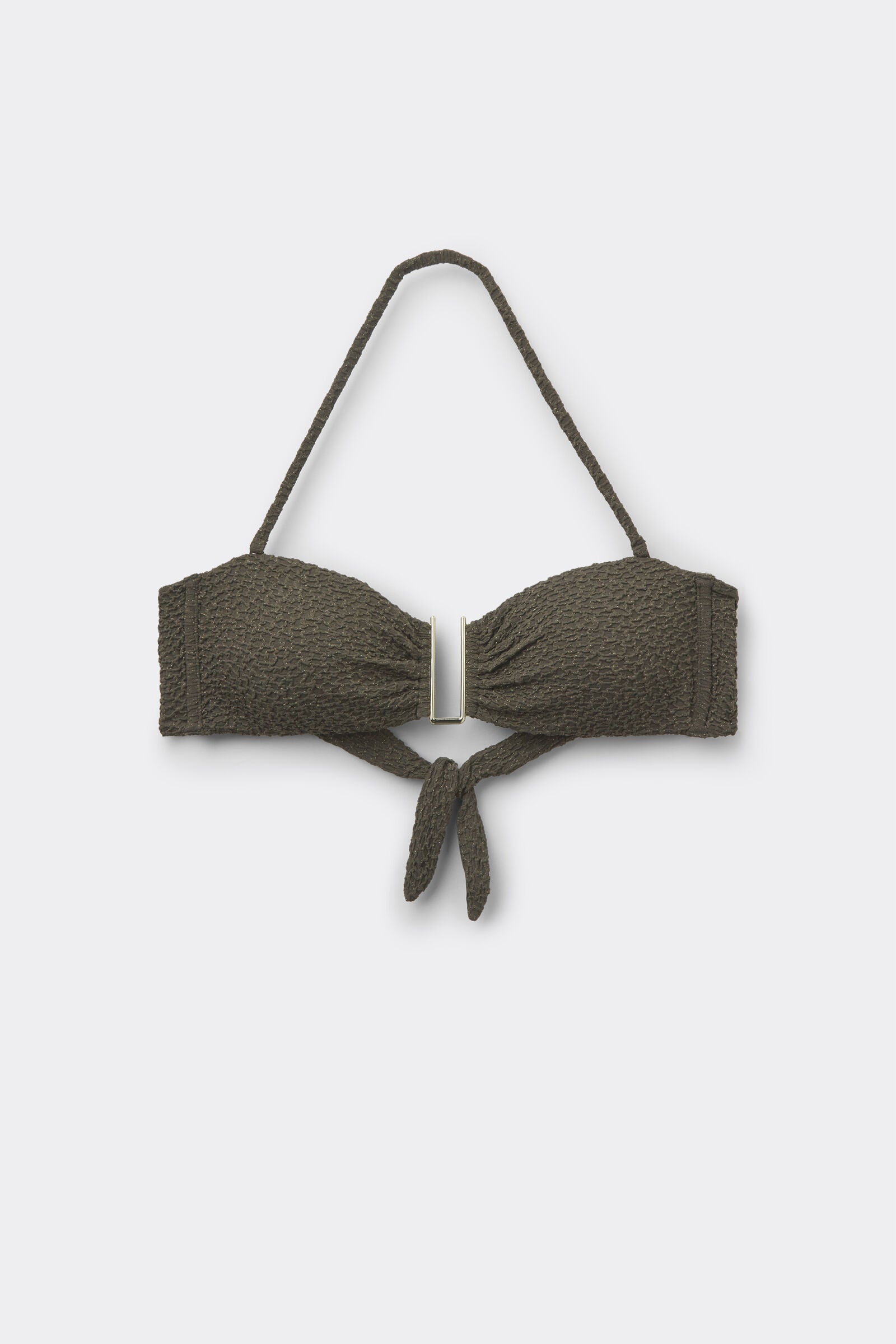 חזיית ביקיני סטרפלס Crinkle Dune