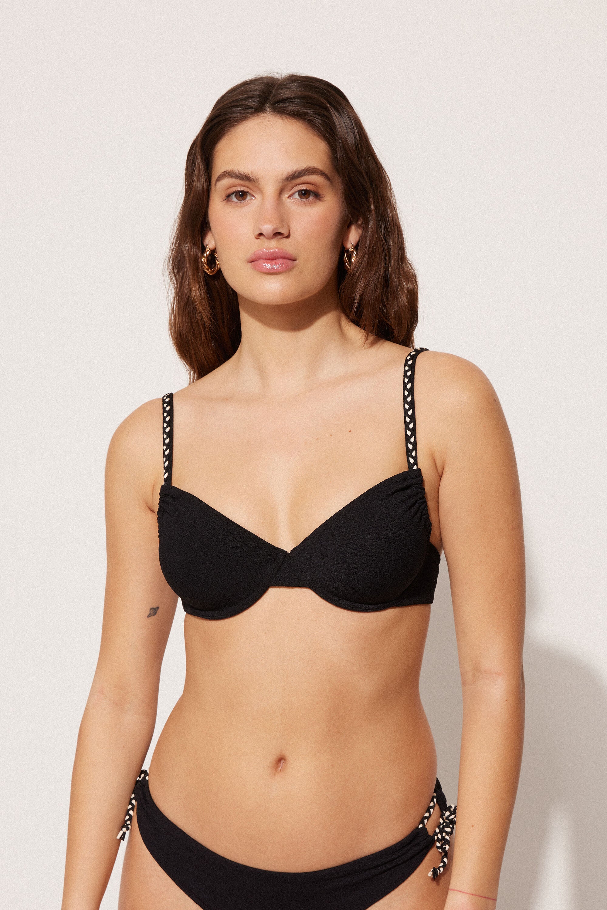 טופ ביקיני בלקונט Tiki Texture