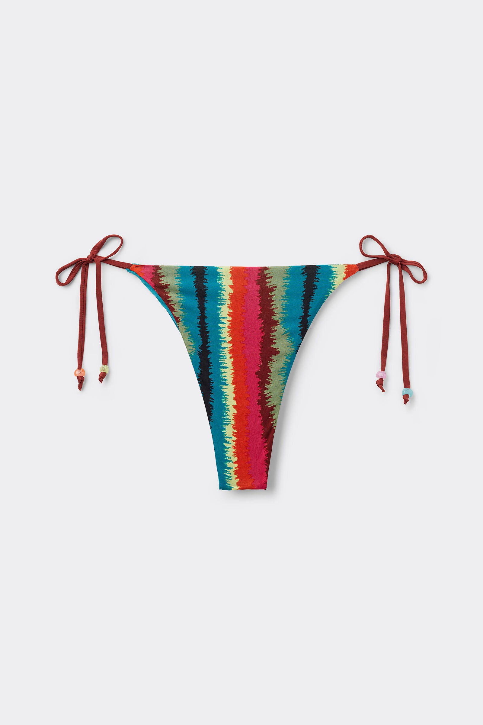 תחתוני ביקיני קשירה ברזילאיים Vibrant Stripes
