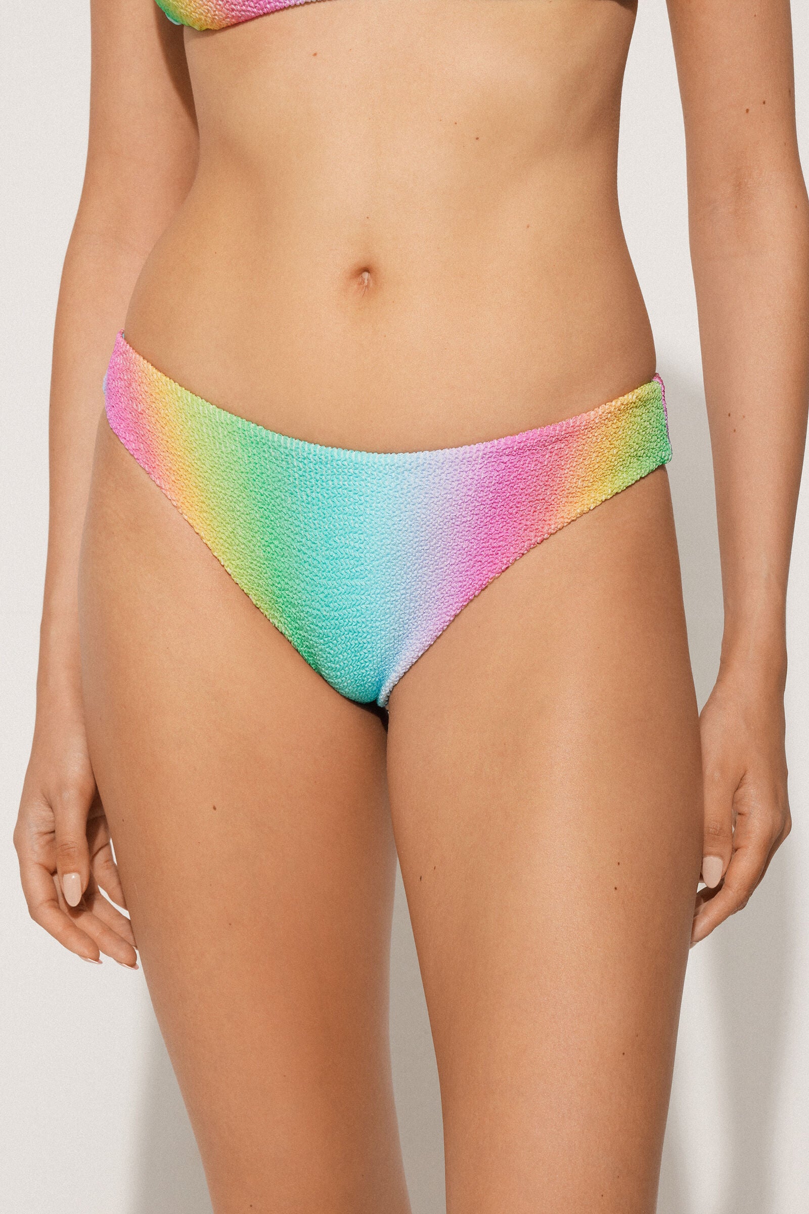 תחתוני ביקיני ברזילאיים Crinkle Rainbow
