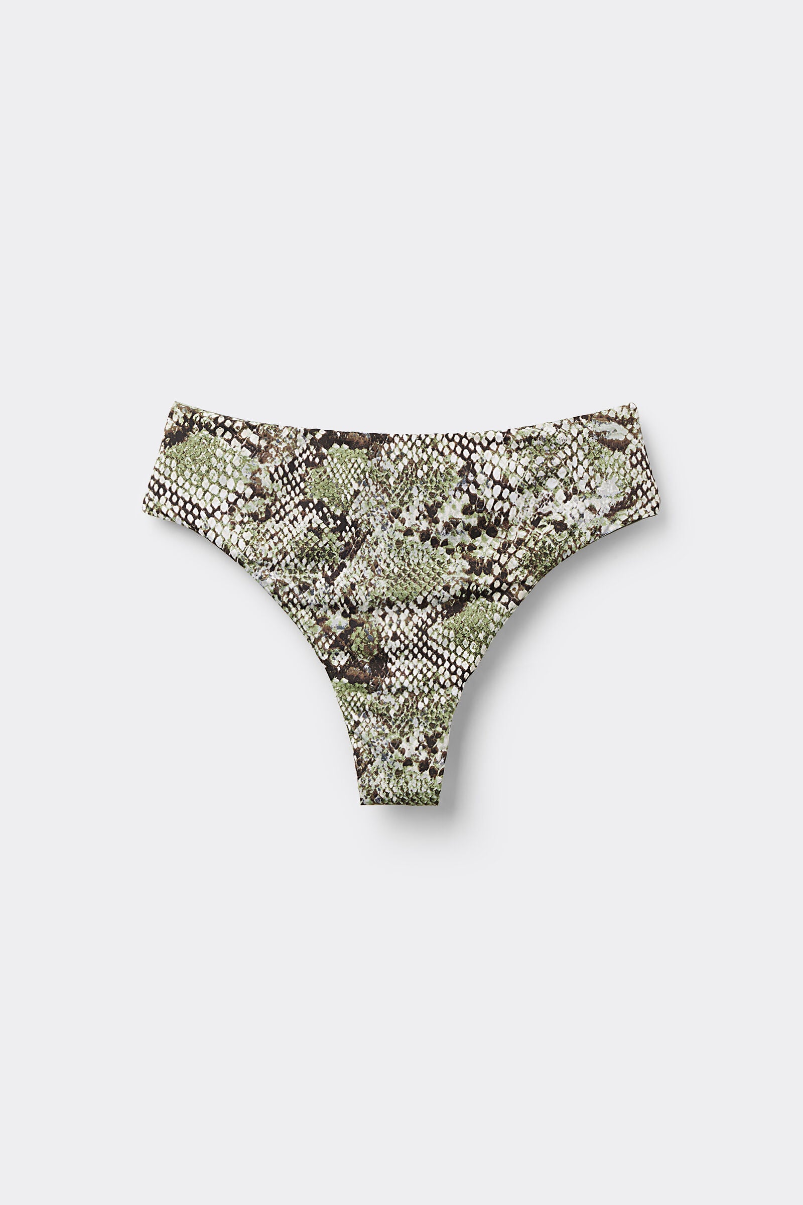 תחתוני ביקיני ברזילאיים Classic Snake High-Waisted
