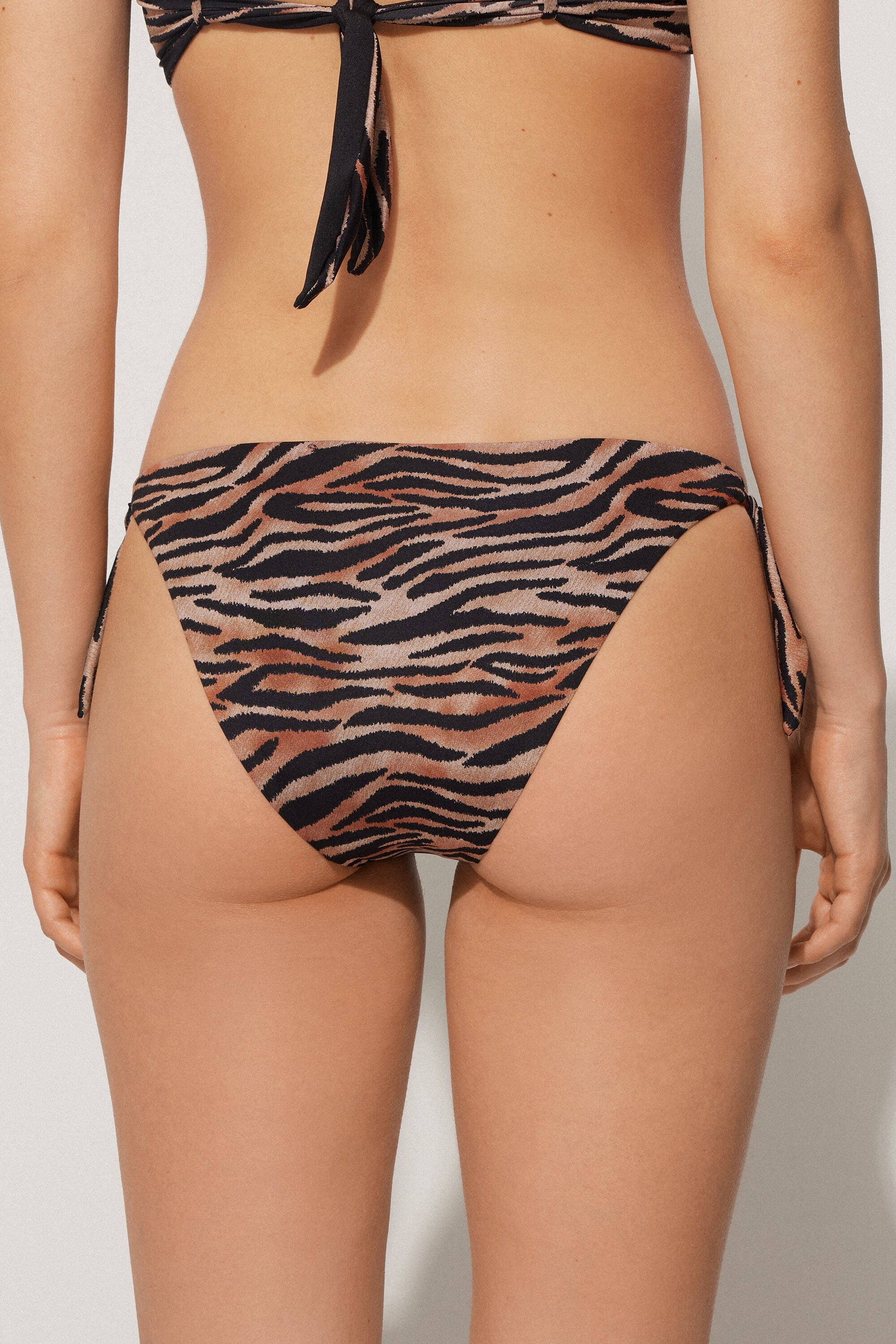 תחתוני ביקיני קשירה Tiger Savana