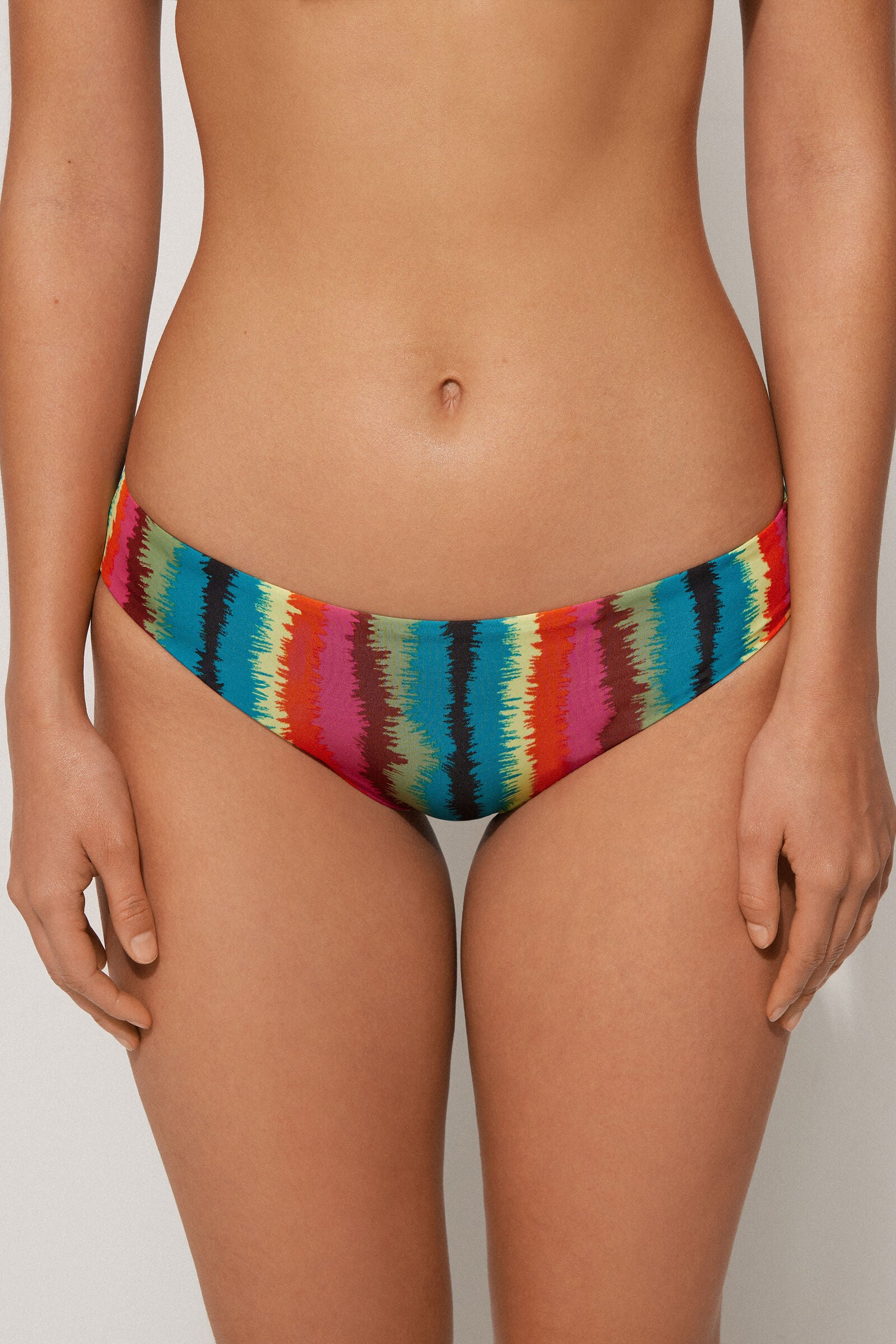 תחתוני ביקיני Vibrant Stripes