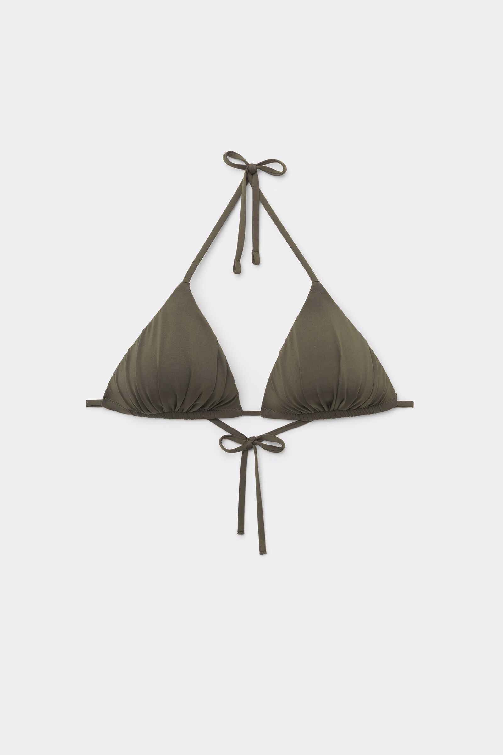 חזיית ביקיני משולשים Timeless Look Camo Green
