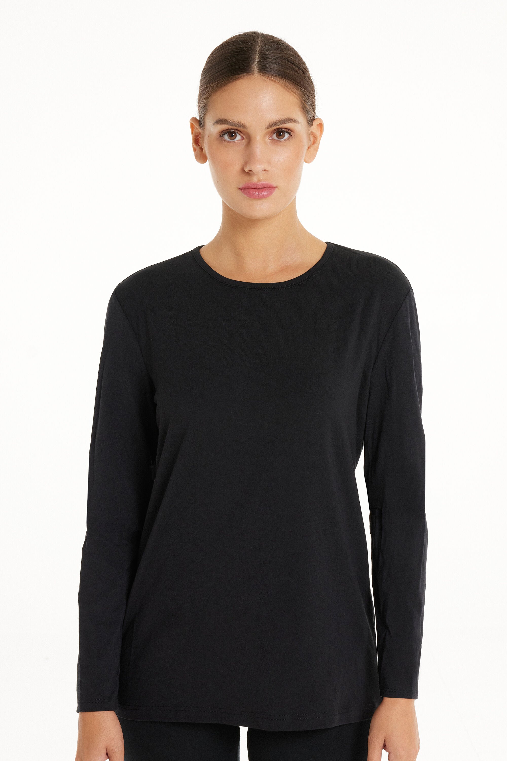 חולצה תרמית מפתח עגול