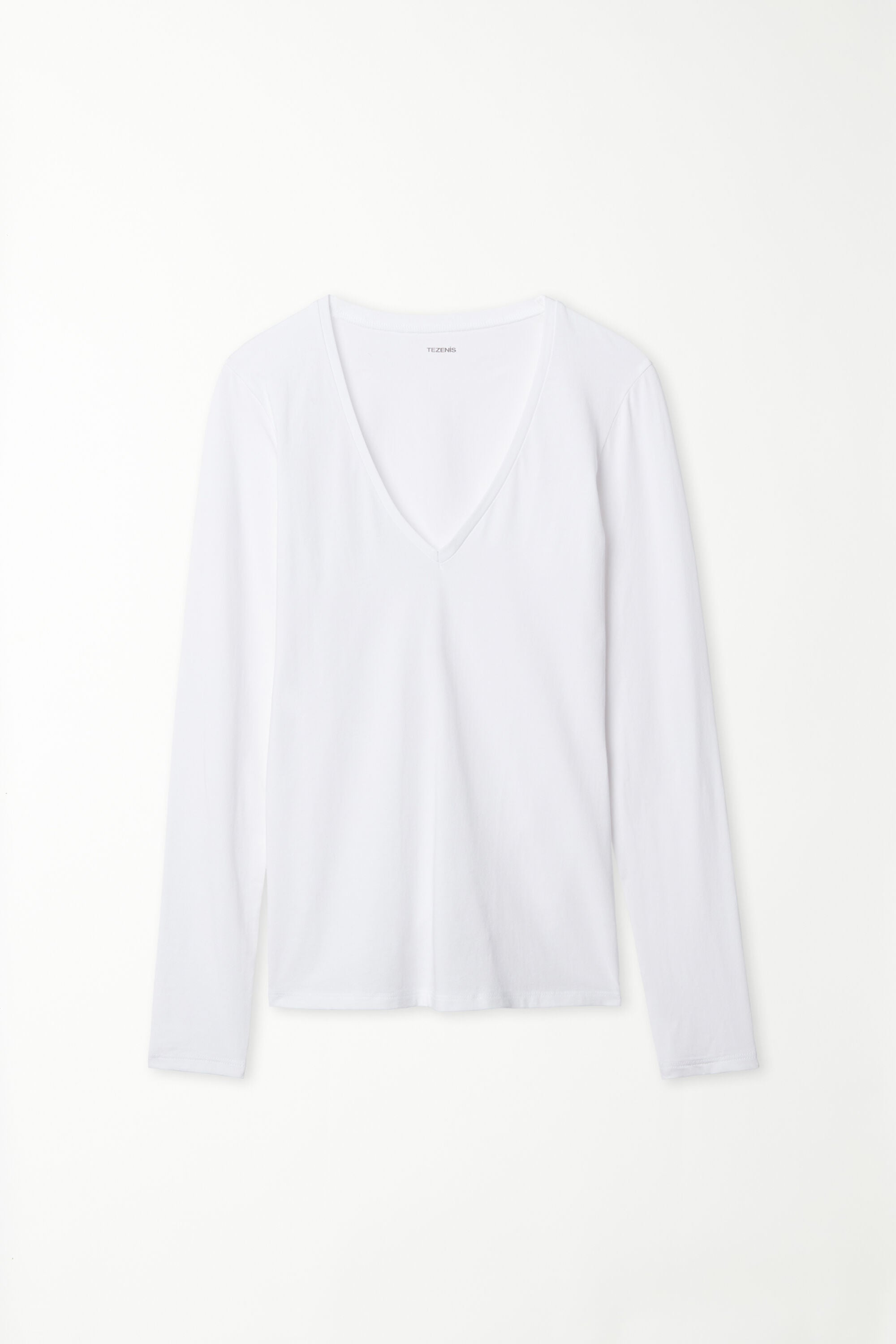 טי שירט V ארוכה