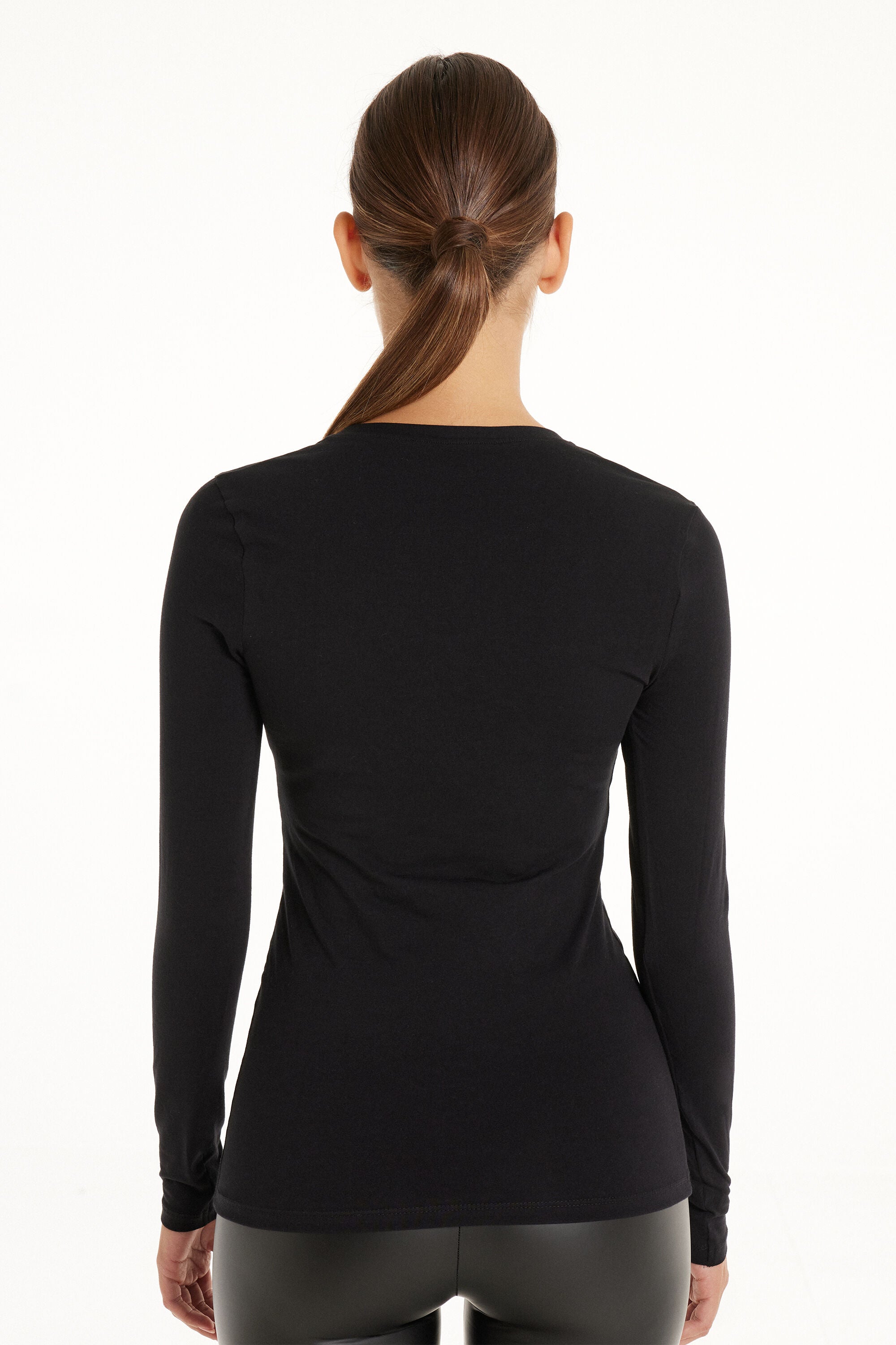 טי שירט V ארוכה