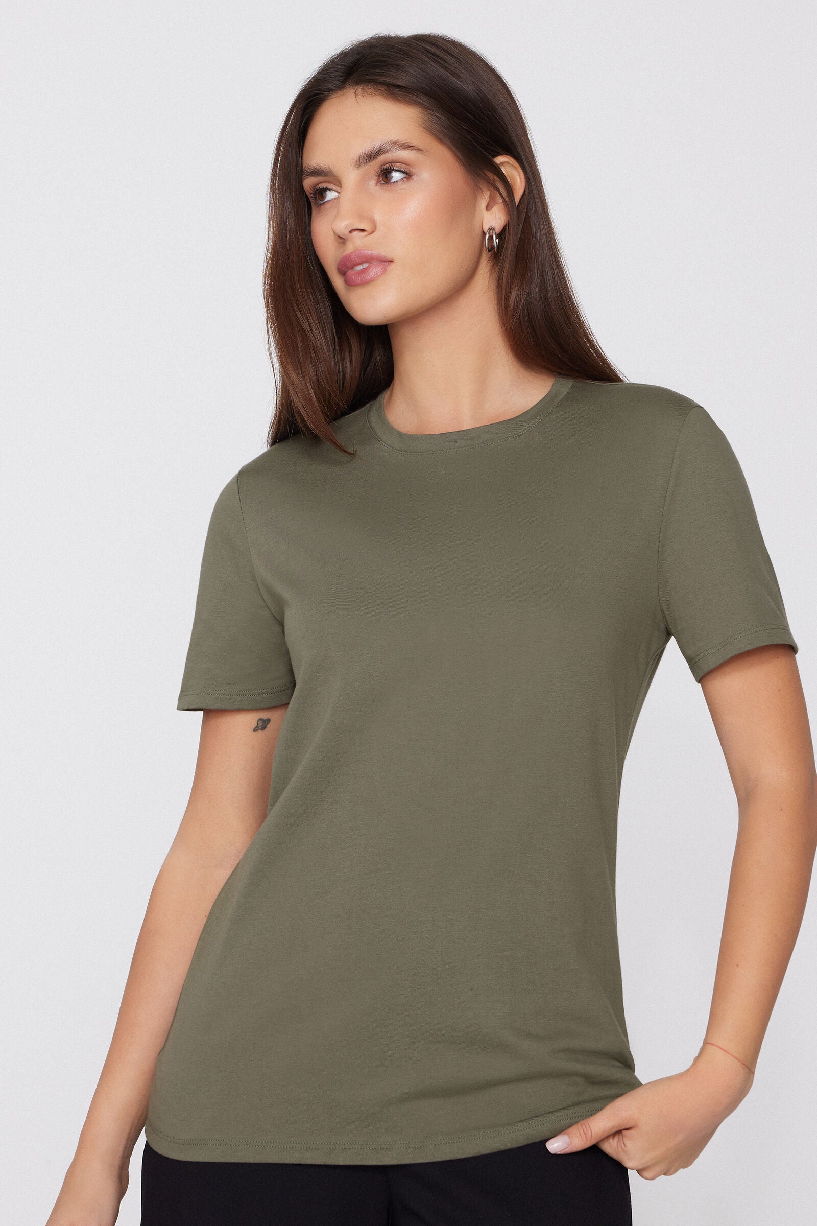 טי שירט מפתח עגול Organic Cotton