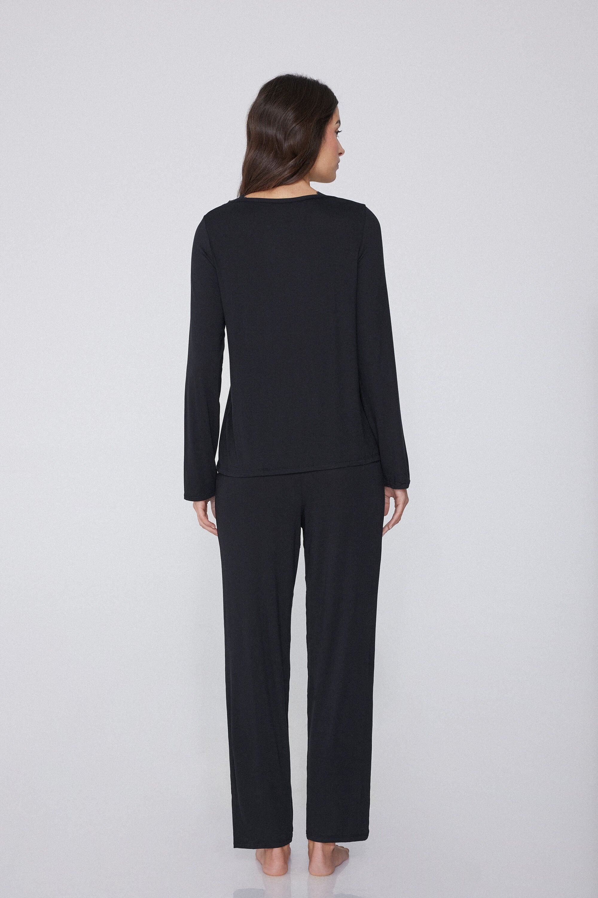 סט פיג'מה ארוכה