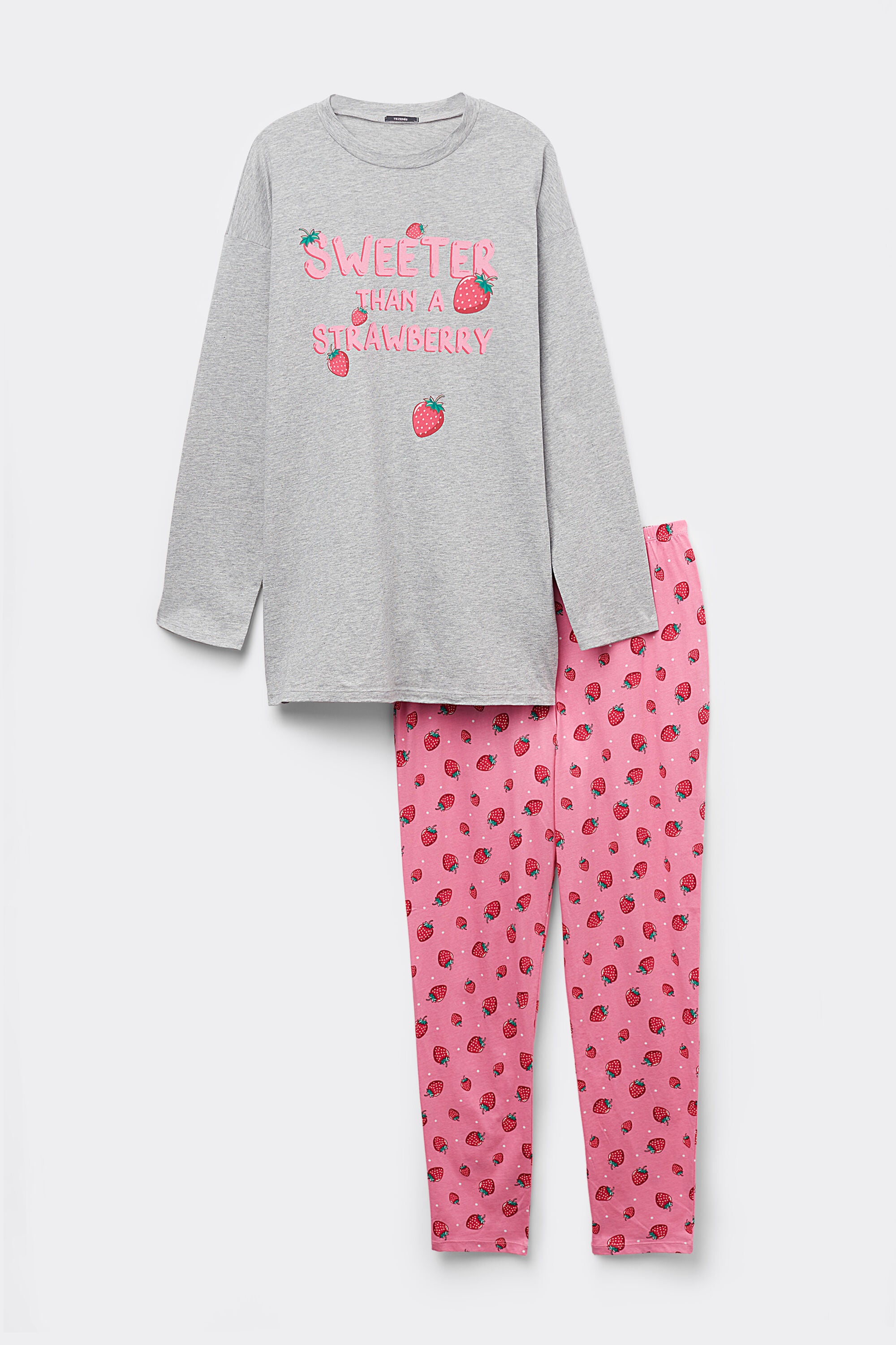 סט פיגמה בהדפס תותים