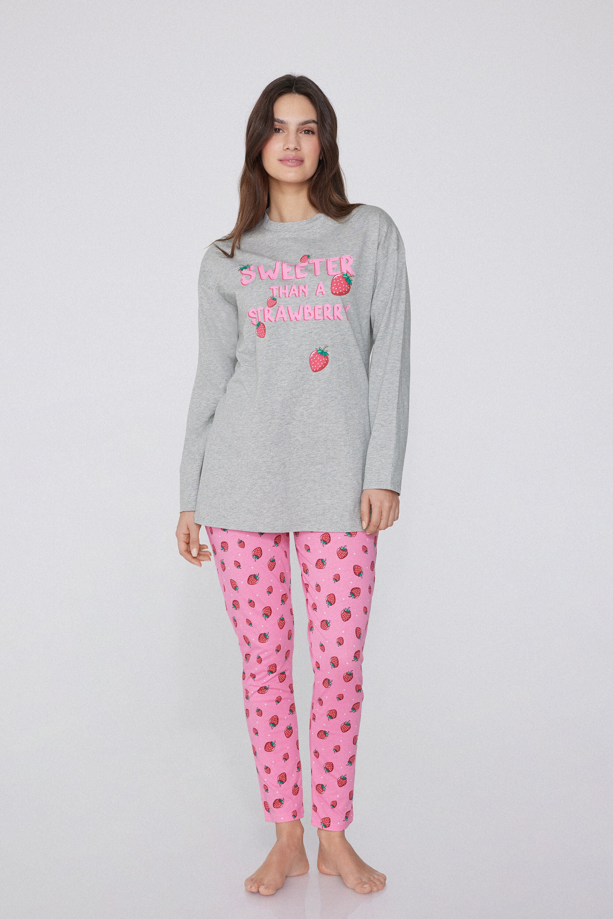 סט פיגמה בהדפס תותים