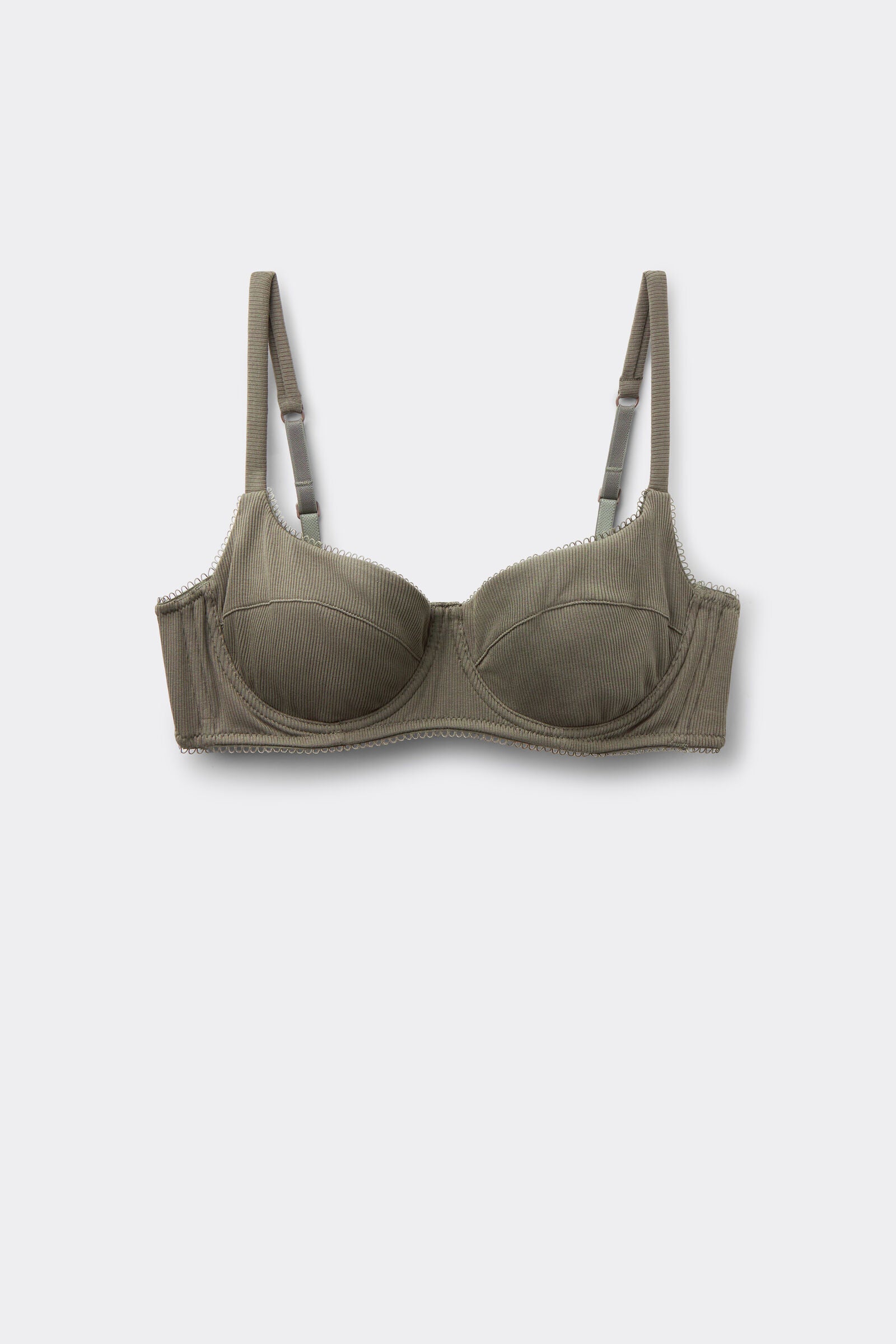 חזיית בלקונט מבד ריב כותנה Paris Cutie