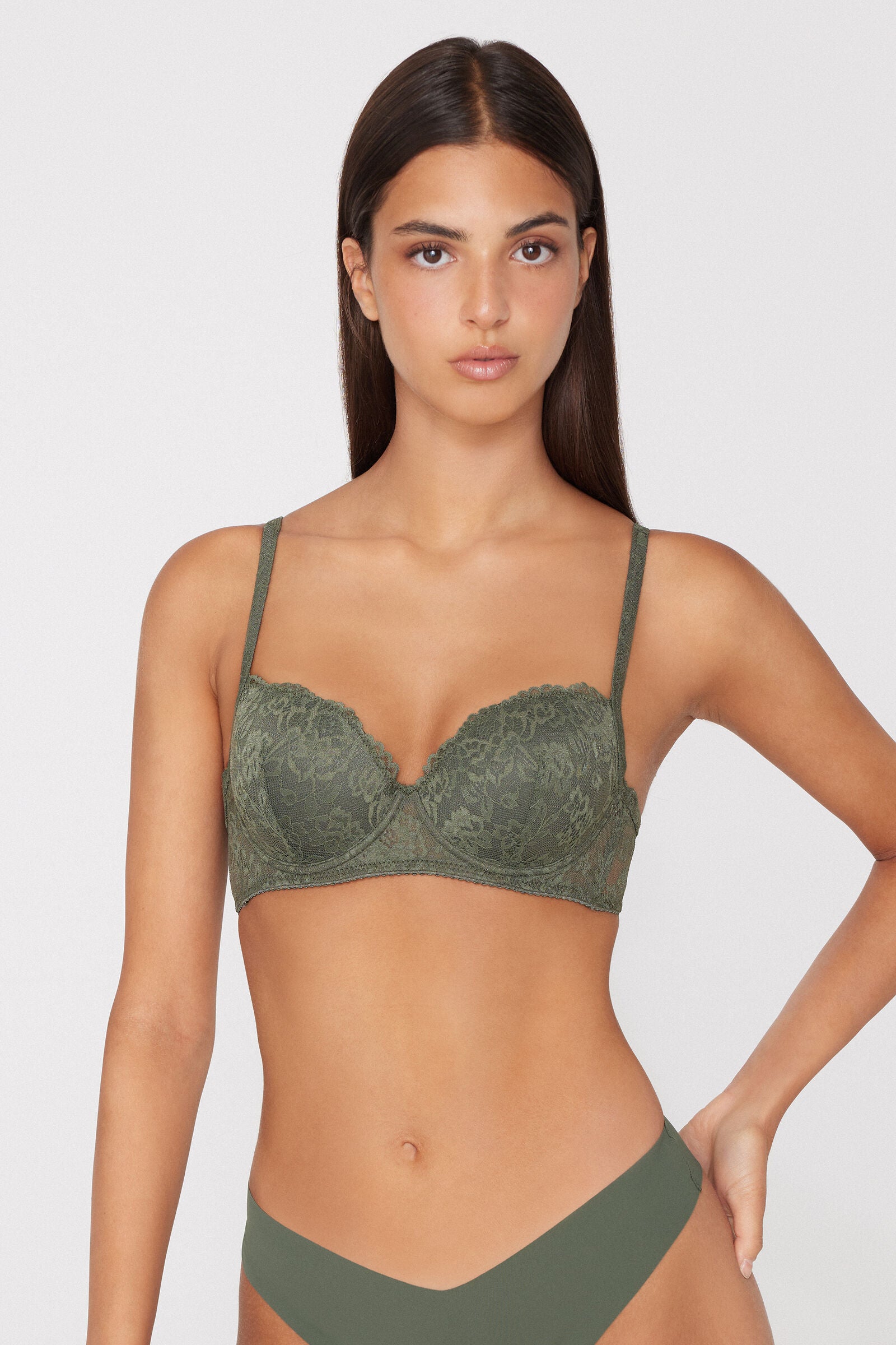 חזיית בלקונט עם ריפוד מדורג Wien Recycled Lace