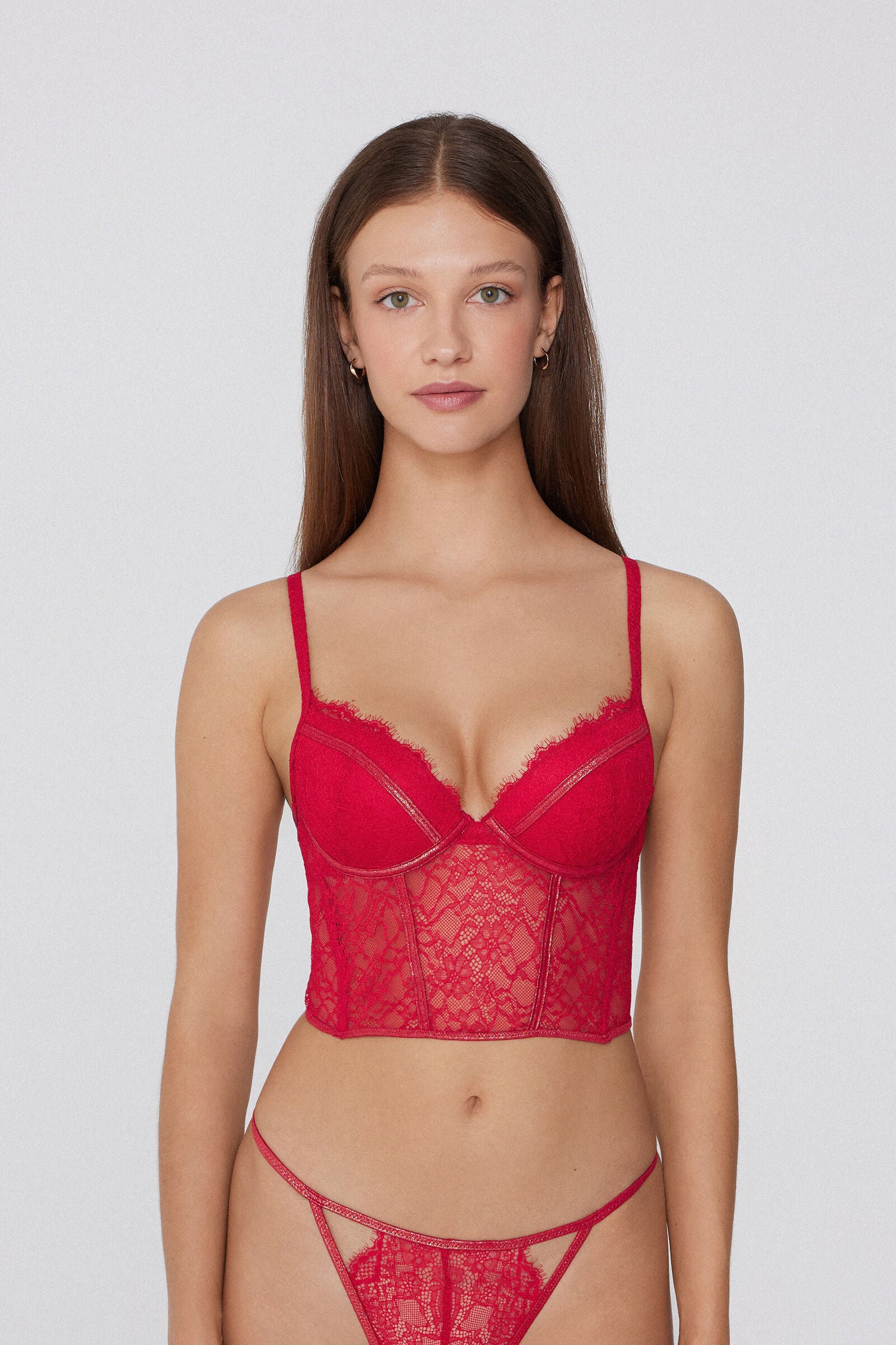 מחוך חזיית פוש אפ Gold Details