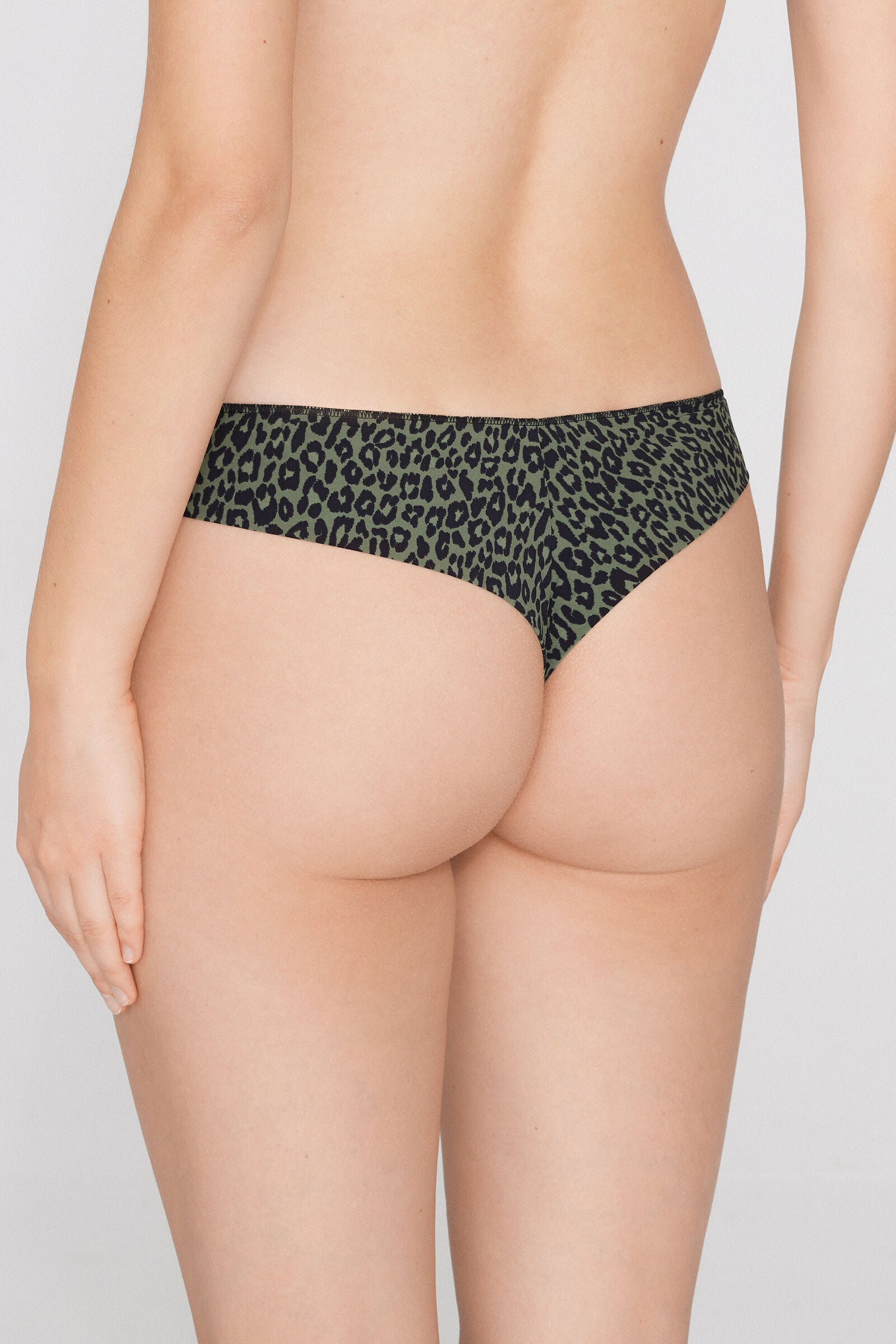 תחתוני מיקרופייבר ברזילאיים עם הדפס זברה