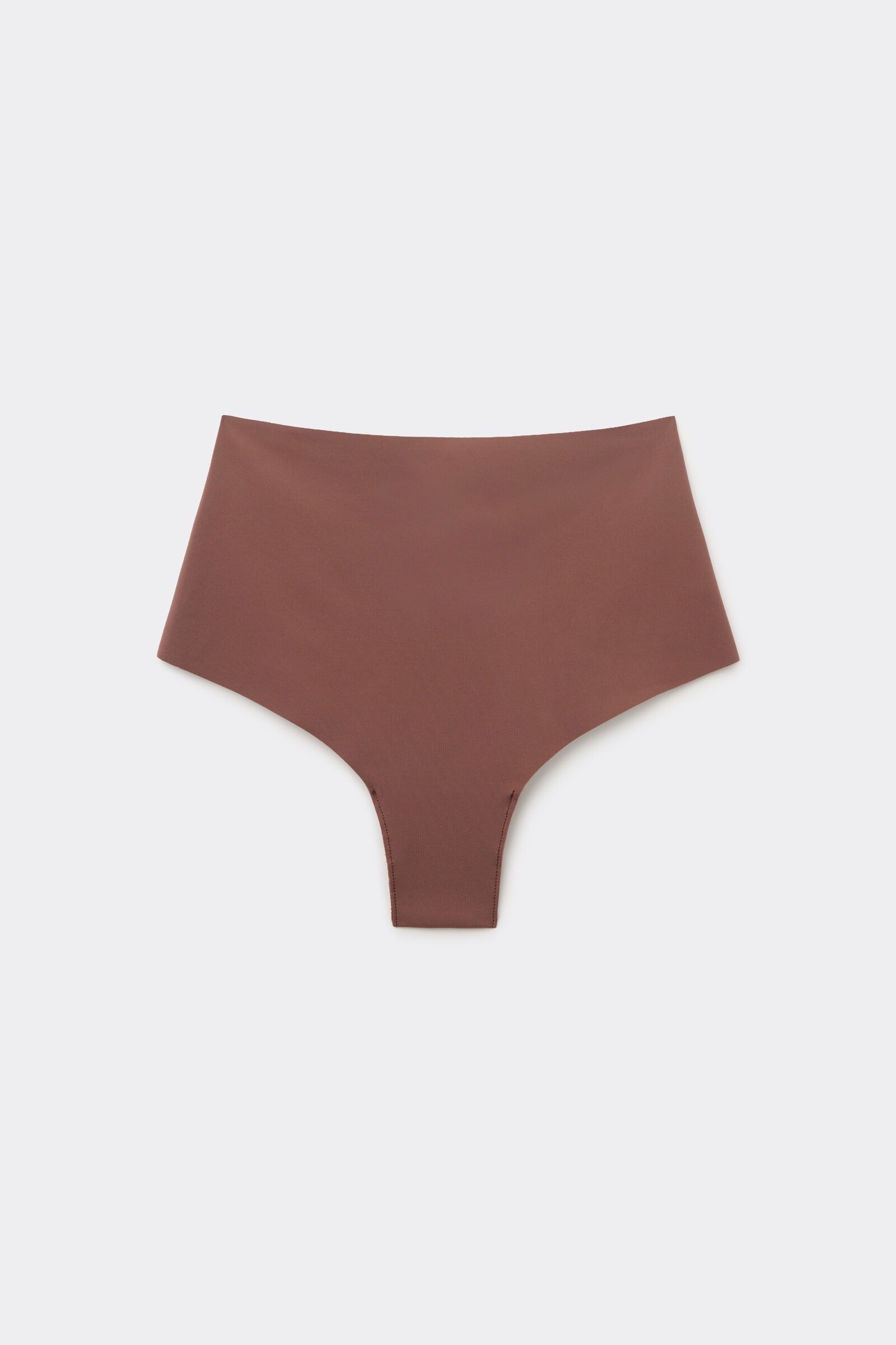 תחתונים ברזילאיים High-Waisted Laser-Cut in Recycled Microfibre