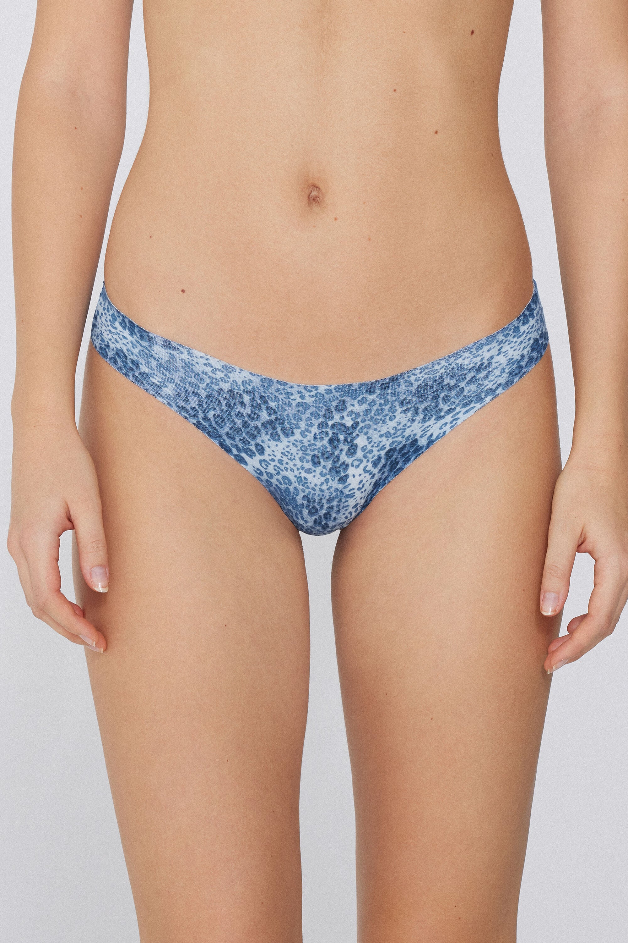 תחתונים ברזילאיים עם הדפס מנומר