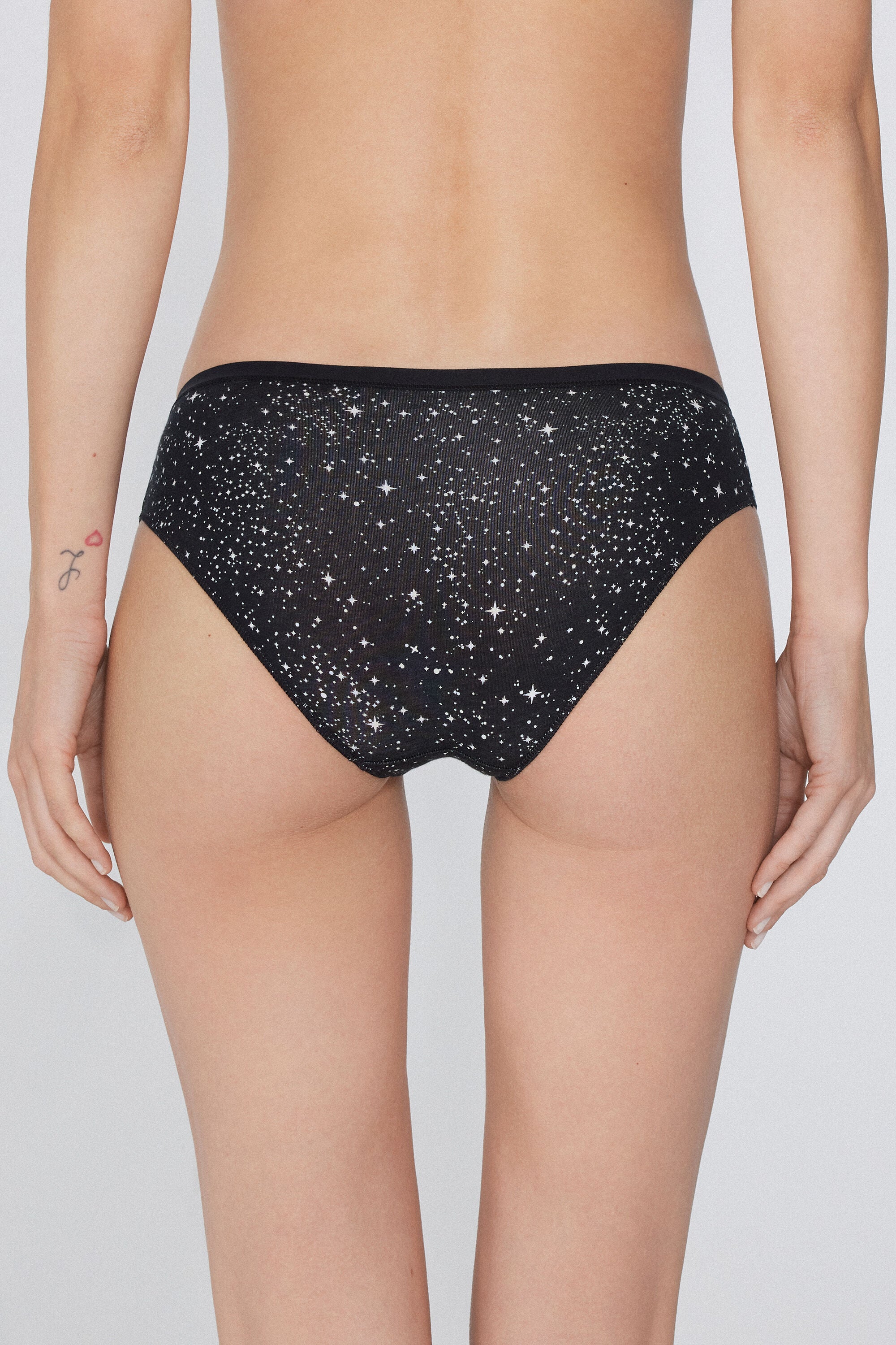 תחתוני כותנה עם הדפס כוכבים