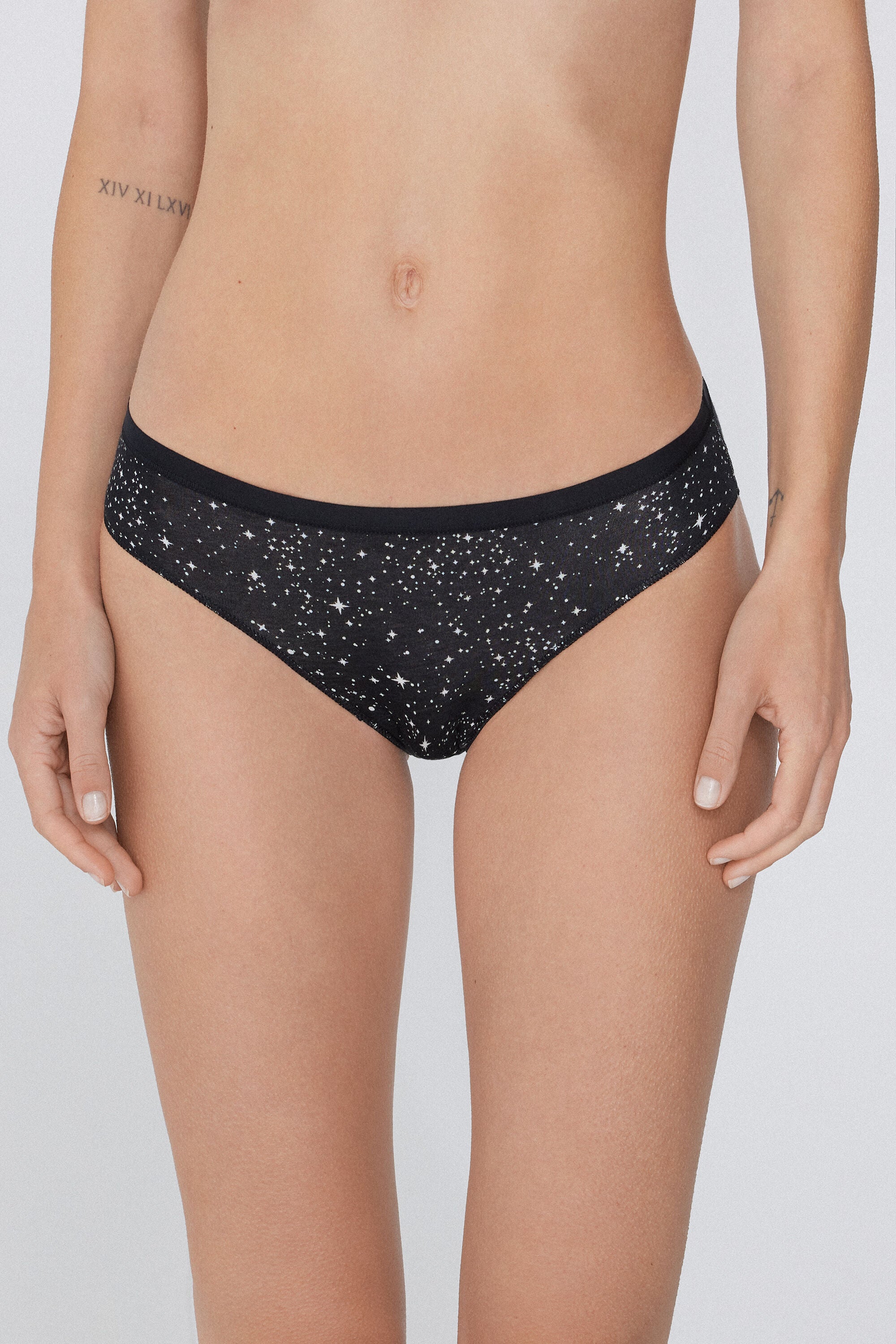 תחתוני כותנה עם הדפס כוכבים