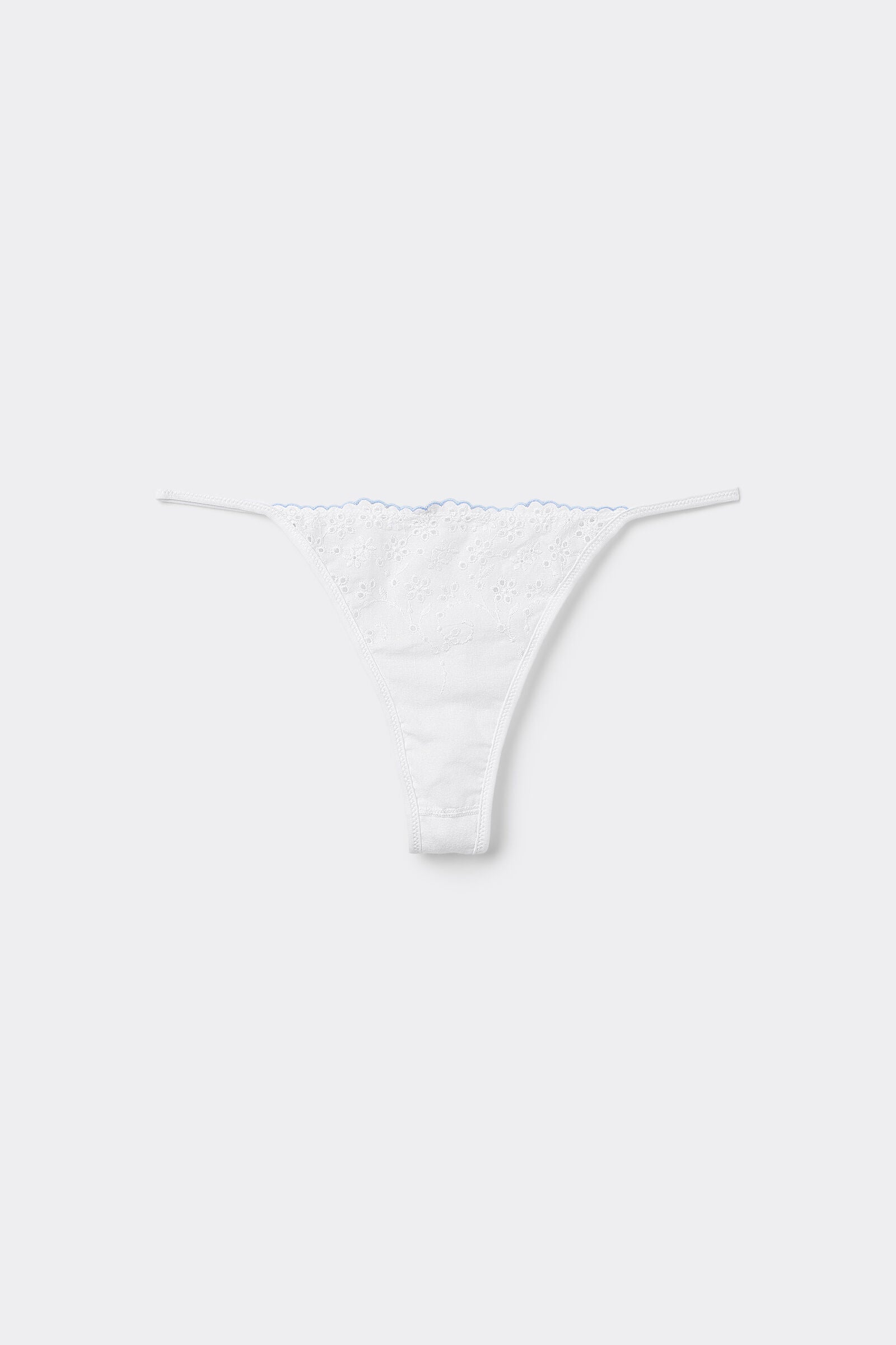 תחתוני חוטיני כותנה Broderie Anglaise