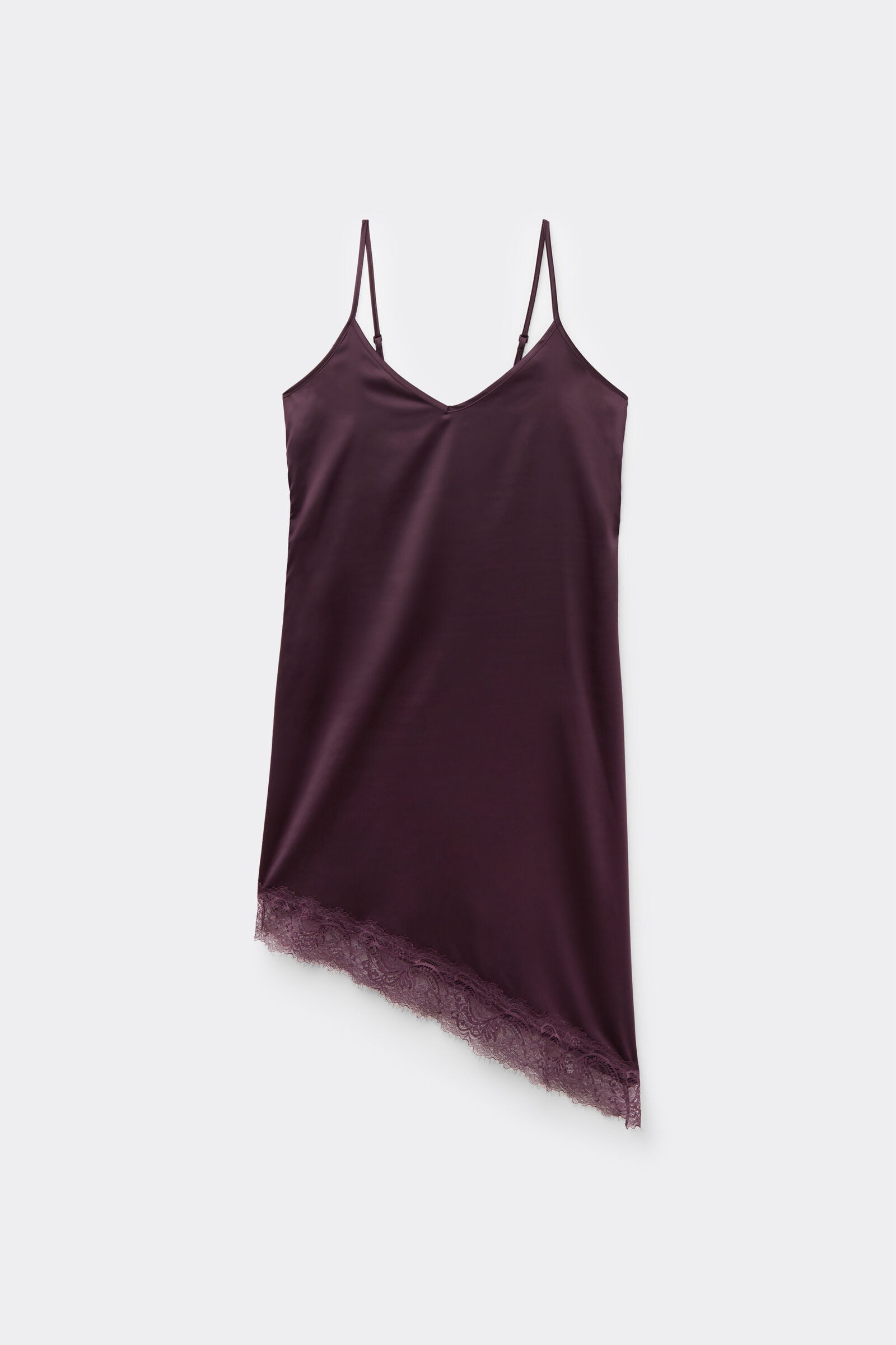 שמלת סטן ותחרה