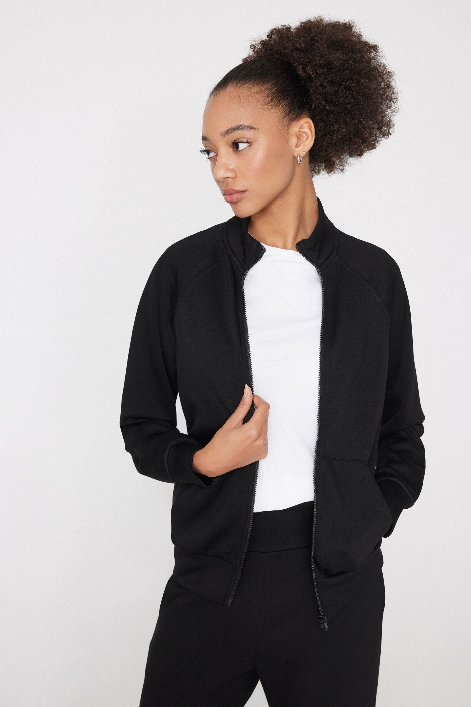 סווטשירט מרוכסן Soft Touch