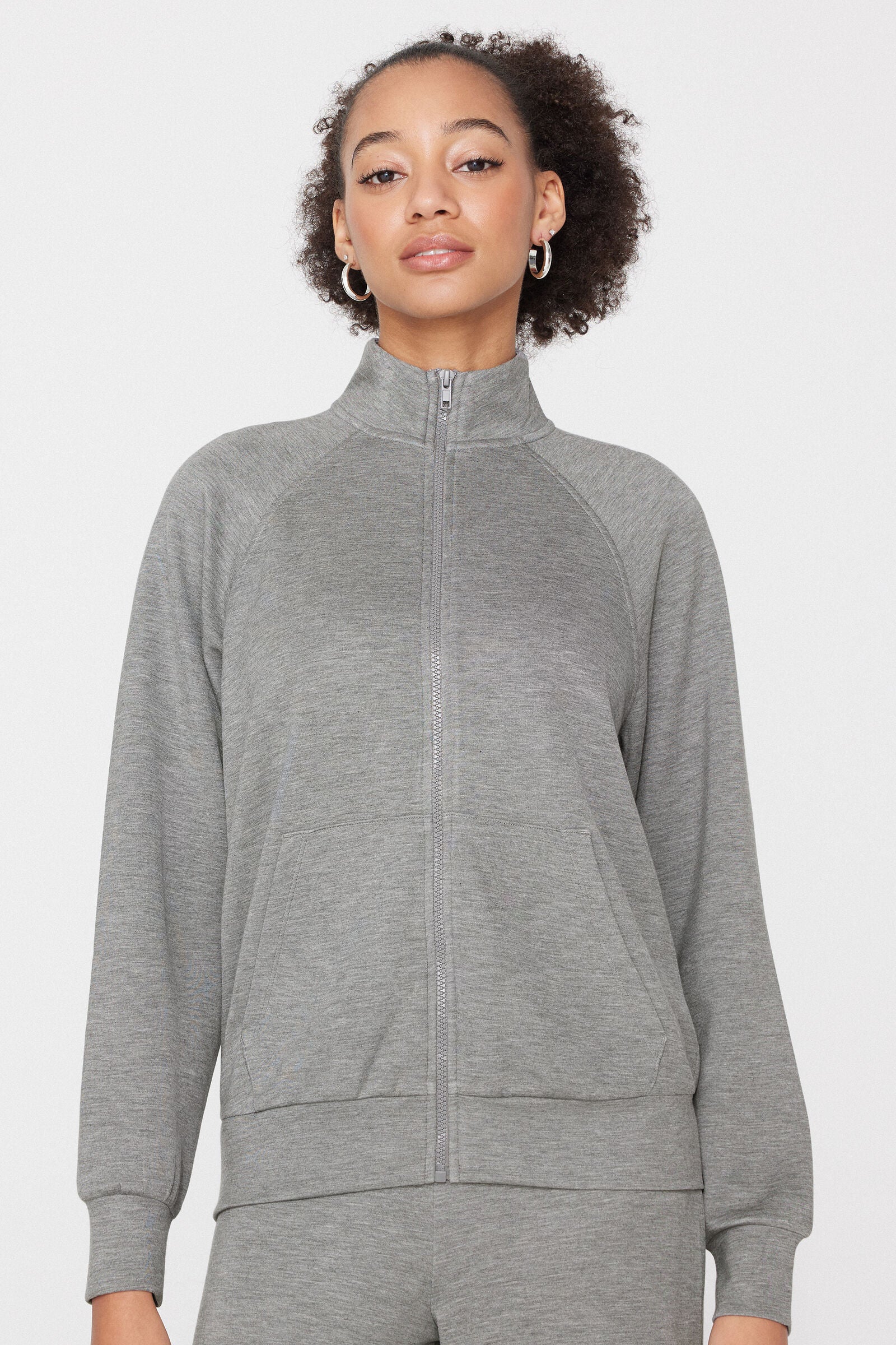 סווטשירט מרוכסן Soft Touch