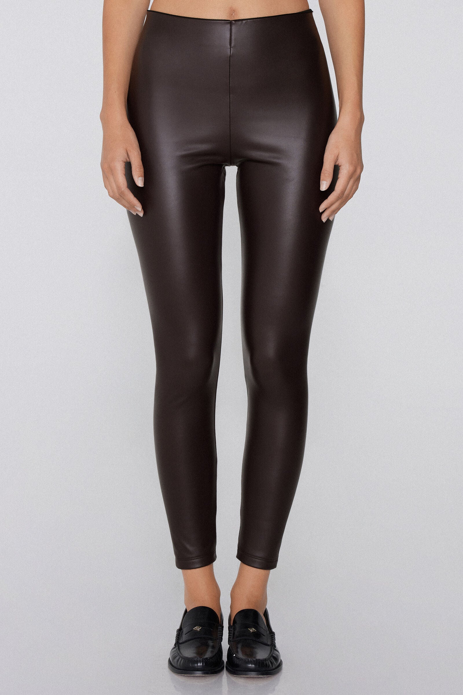 טייץ תרמי דמוי עור