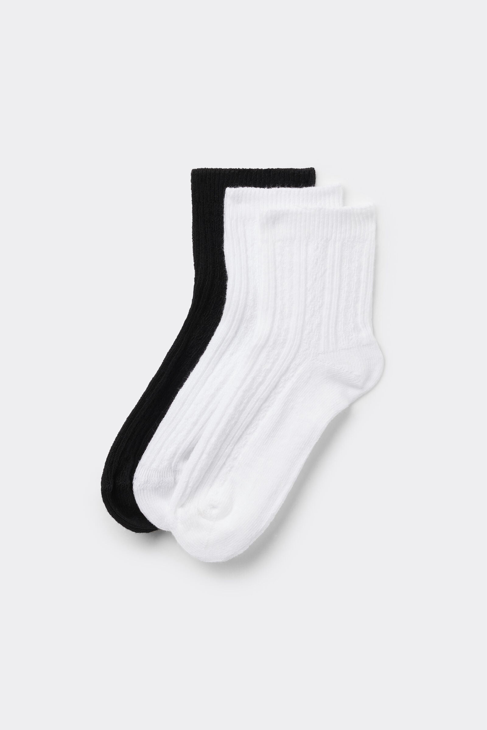 מארז 3 זוגות גרבי ריב כותנה