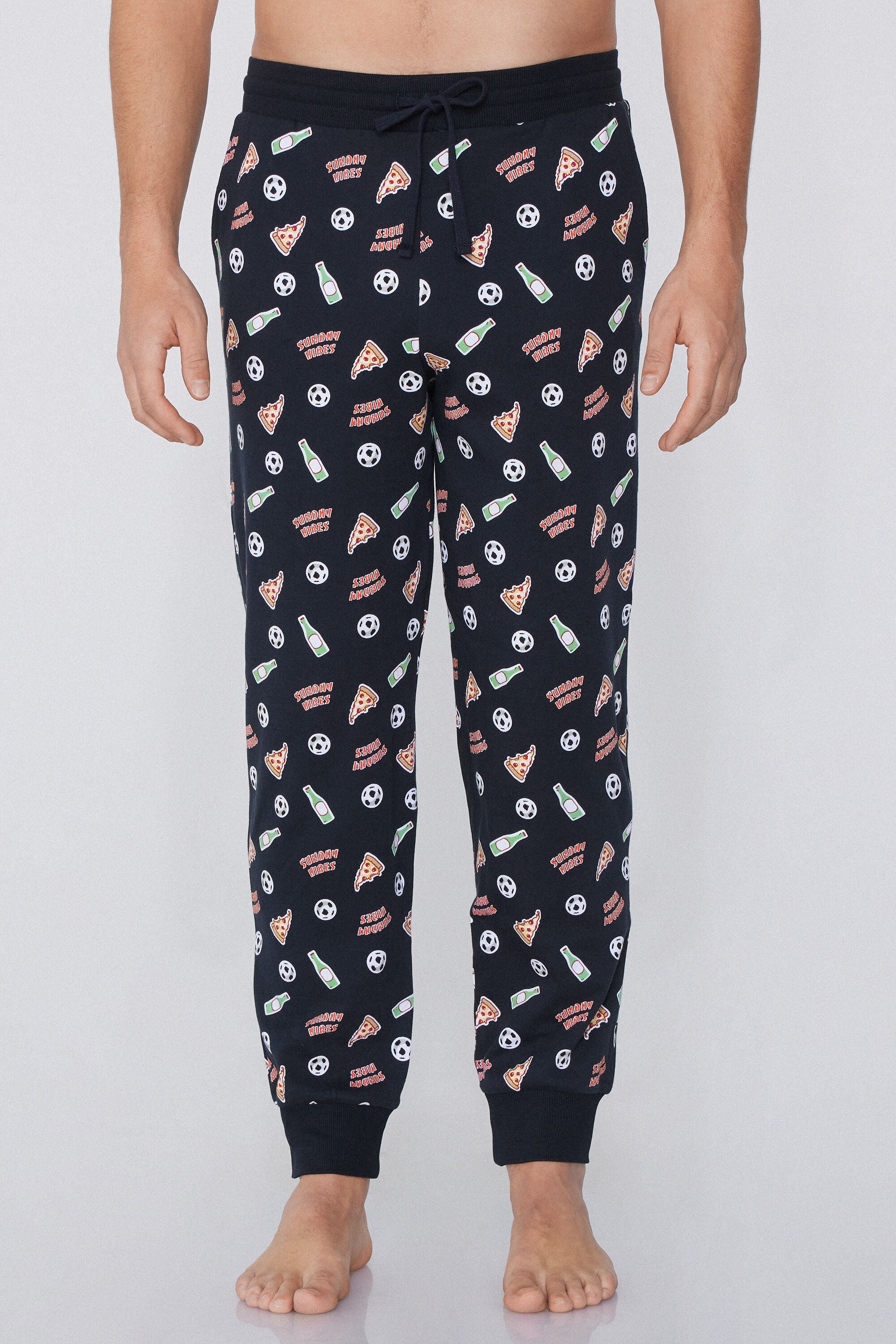 מכנסי טרנינג עם הדפס