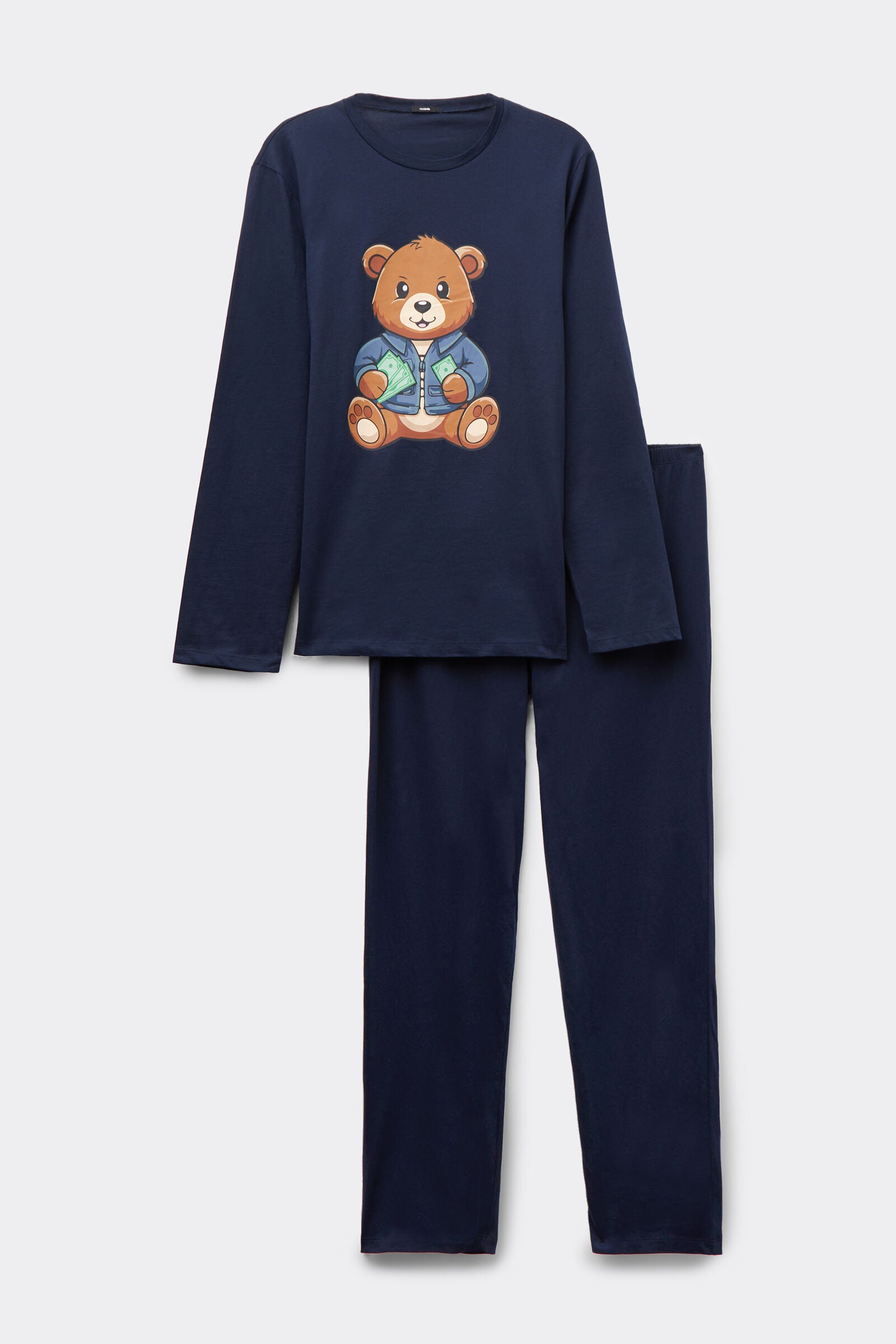 סט פיג'מה כותנה Bear