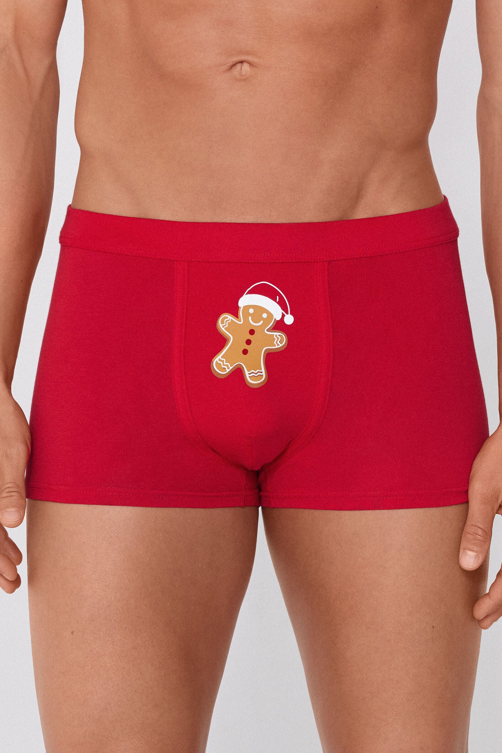 בוקסר כותנה Christmas Print