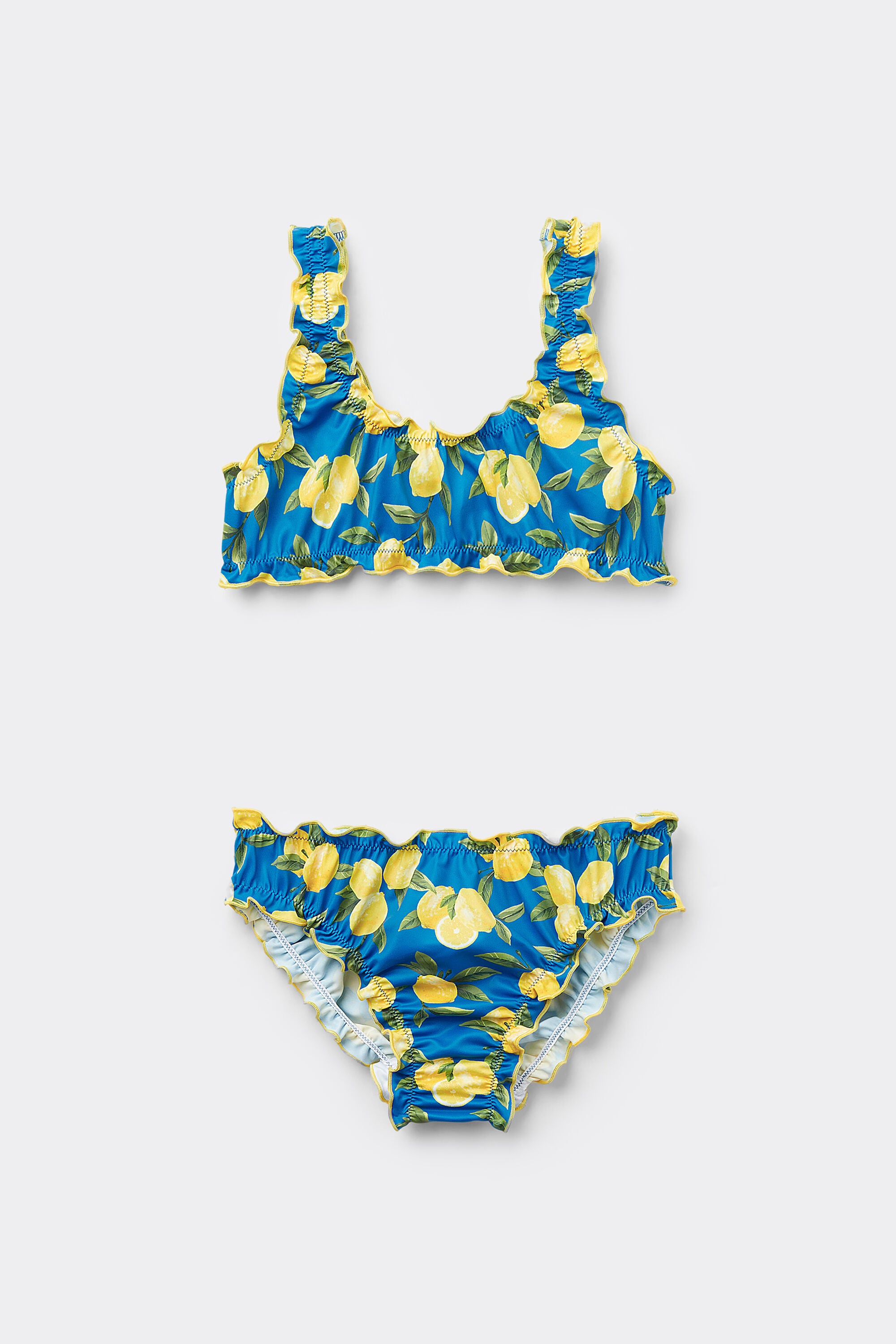 סט ביקיני הדפס Sorrento Lemon