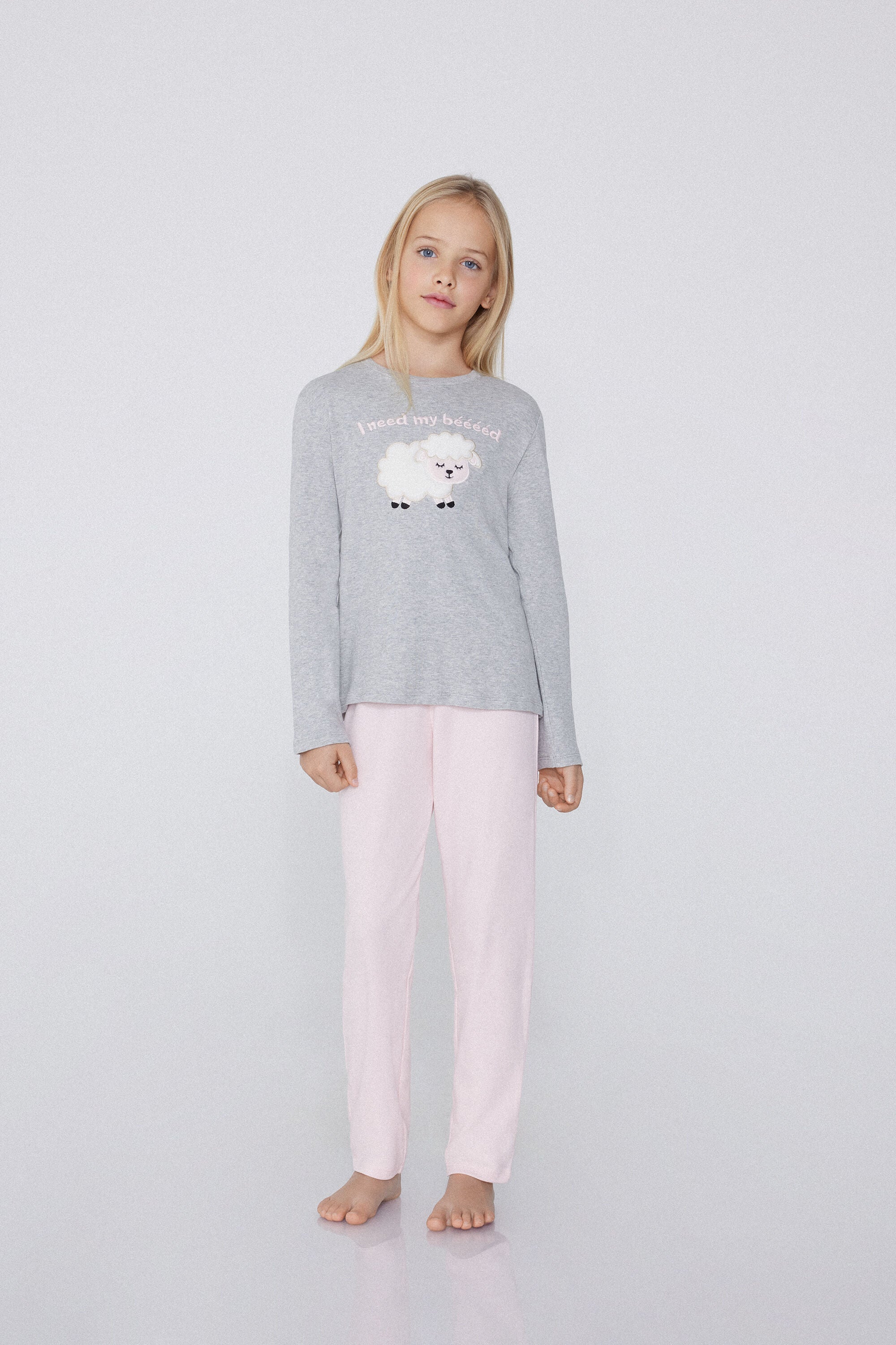 סט פיג'מה כבשה