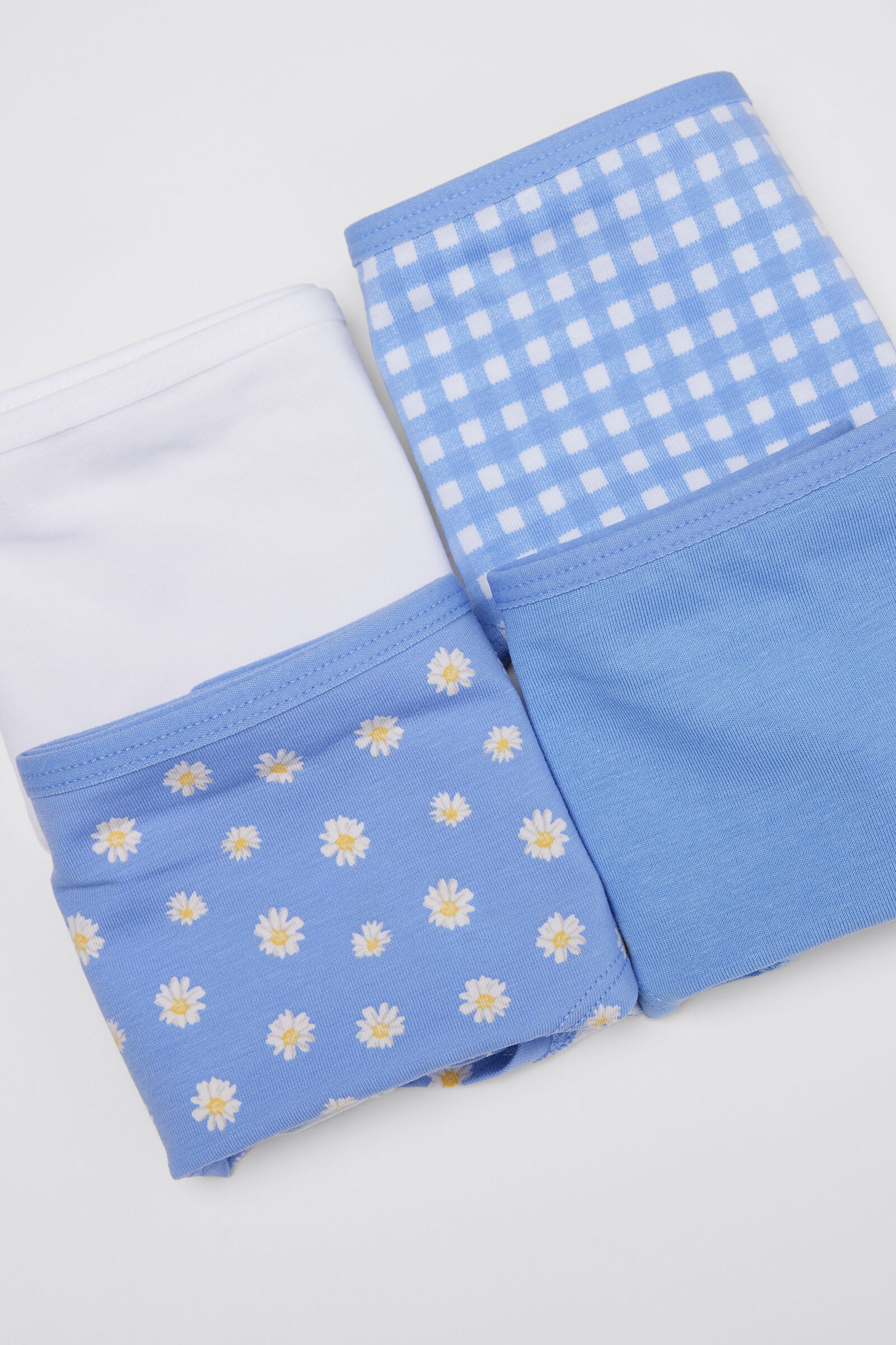 מארז 4 זוגות תחתוני כותנה